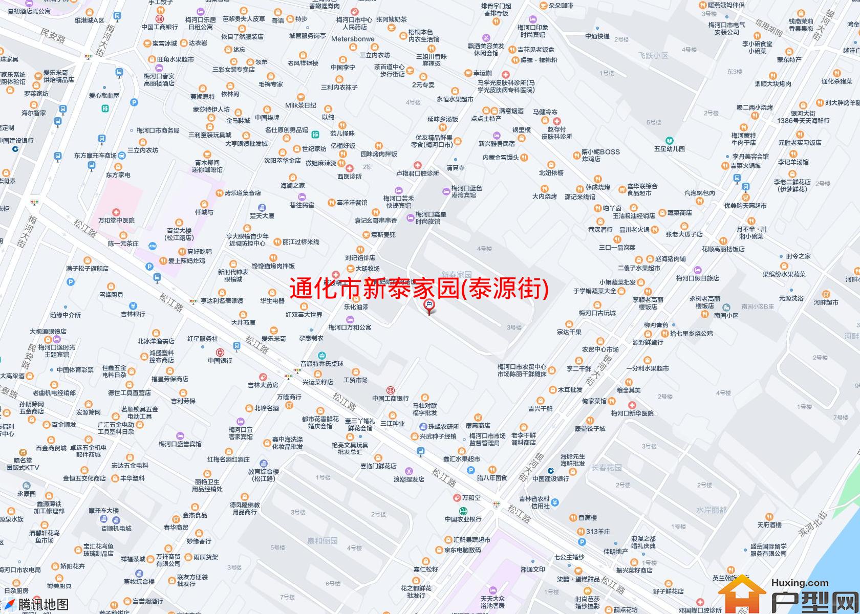 新泰家园(泰源街)小区 - 户型网