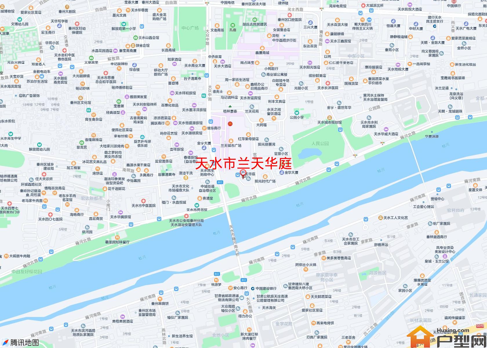 兰天华庭小区 - 户型网