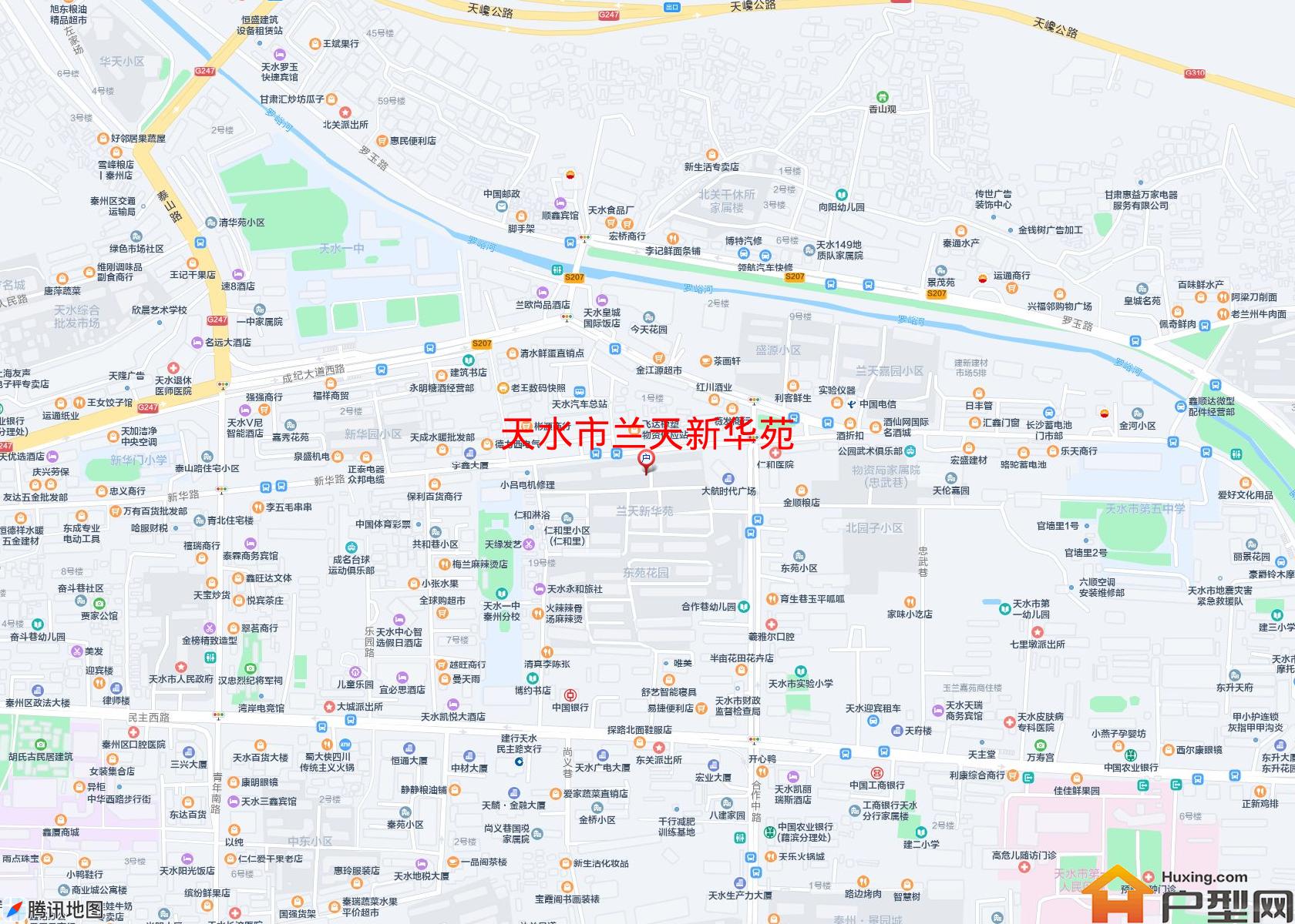 兰天新华苑小区 - 户型网