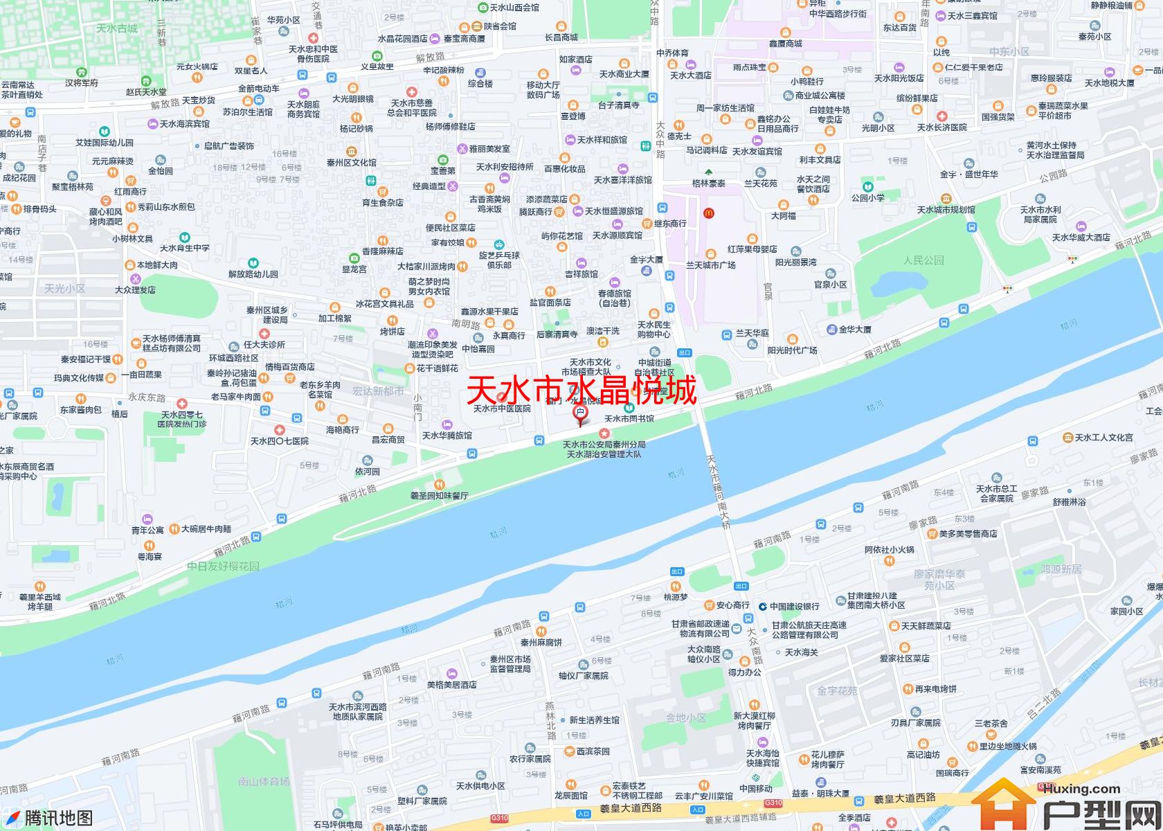 水晶悦城小区 - 户型网