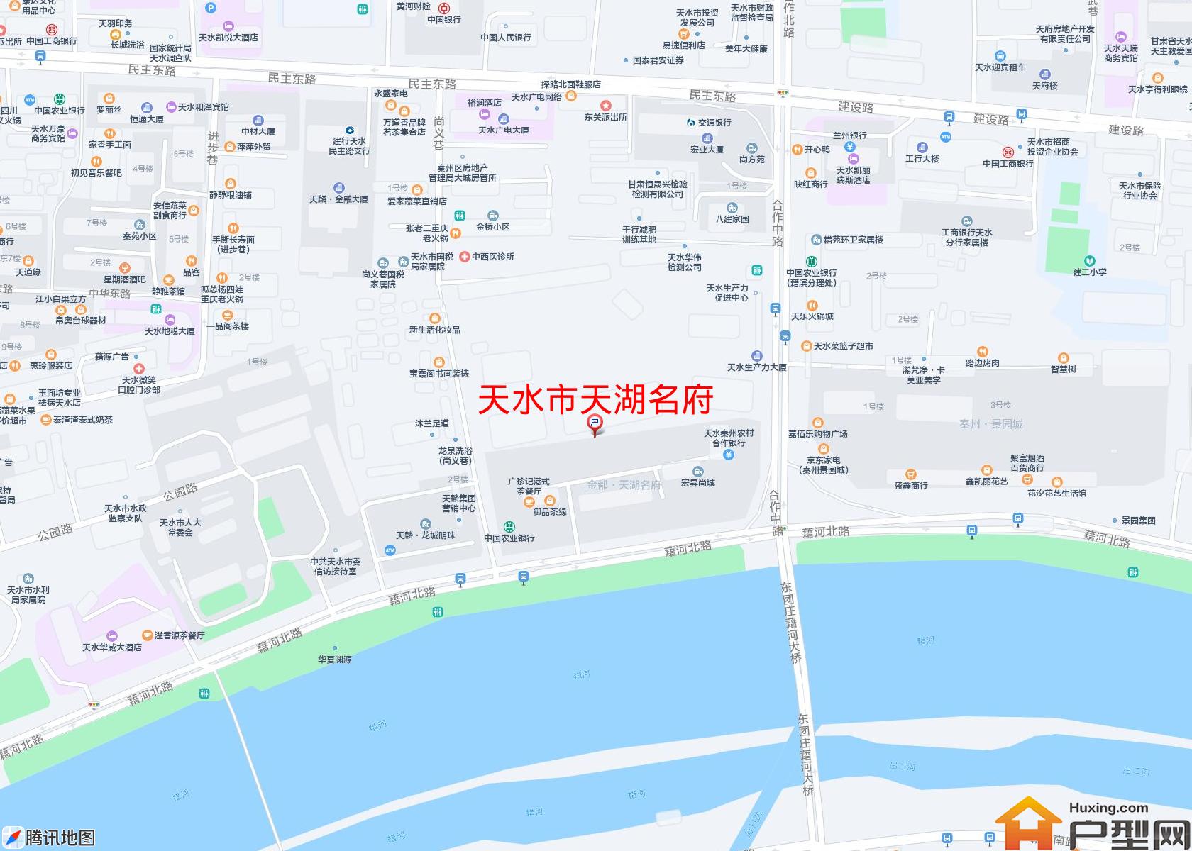 天湖名府小区 - 户型网