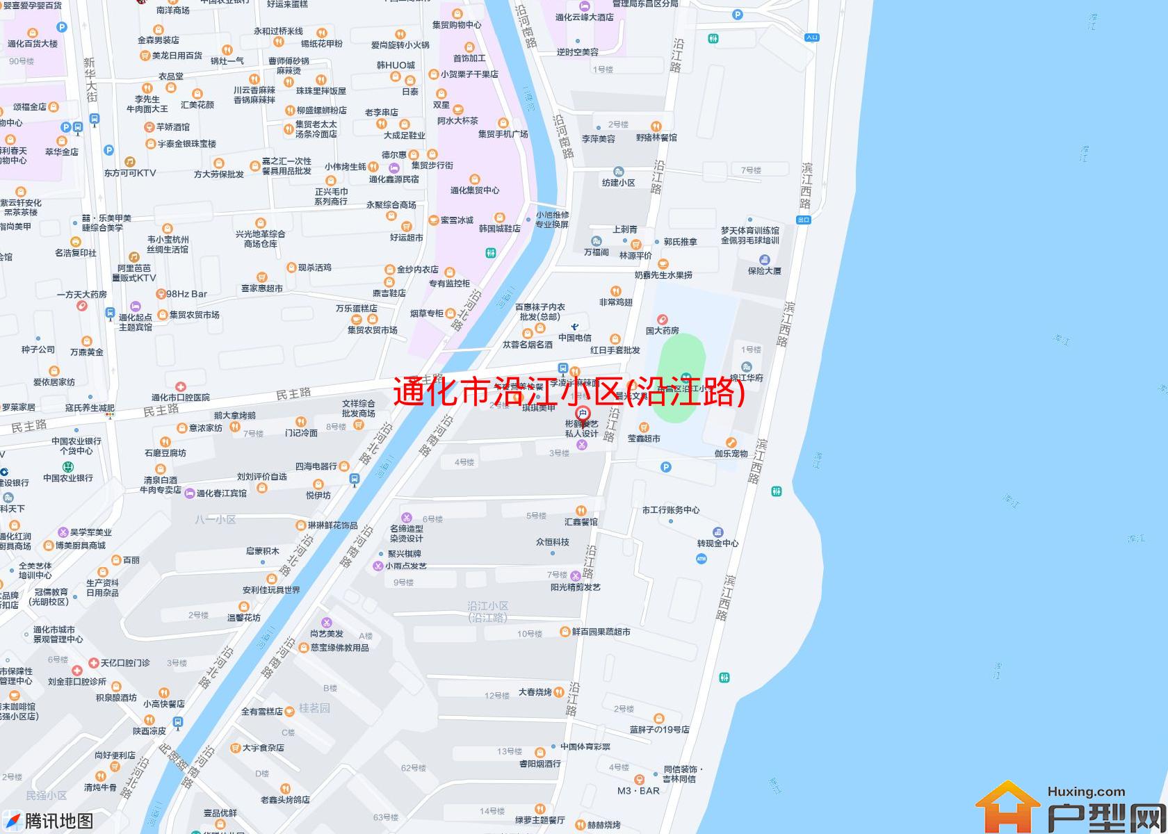沿江小区(沿江路)小区 - 户型网