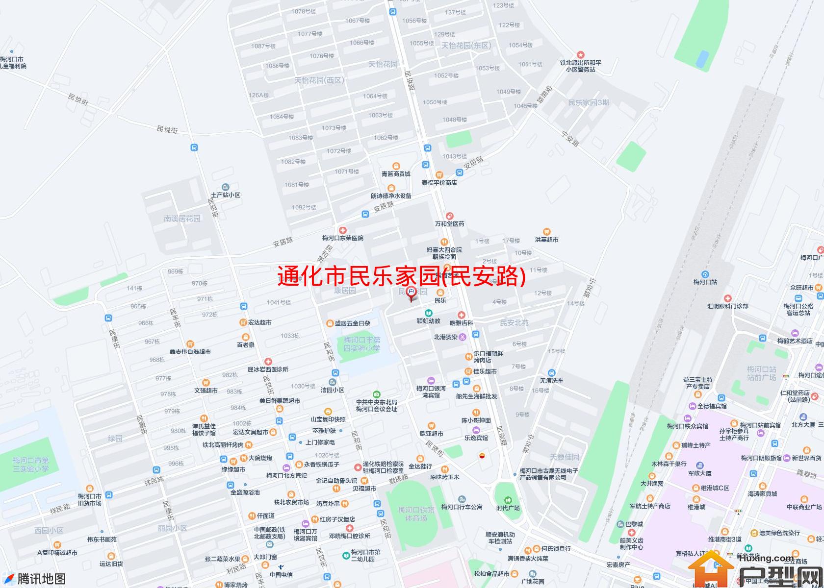 民乐家园(民安路)小区 - 户型网