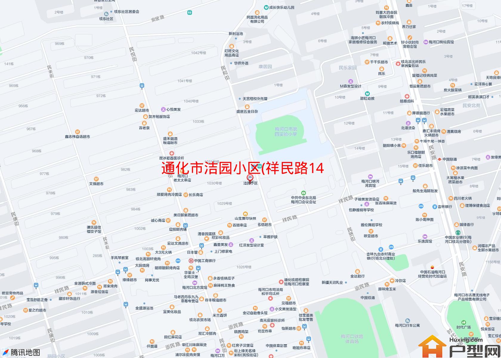 洁园小区(祥民路1445号)小区 - 户型网