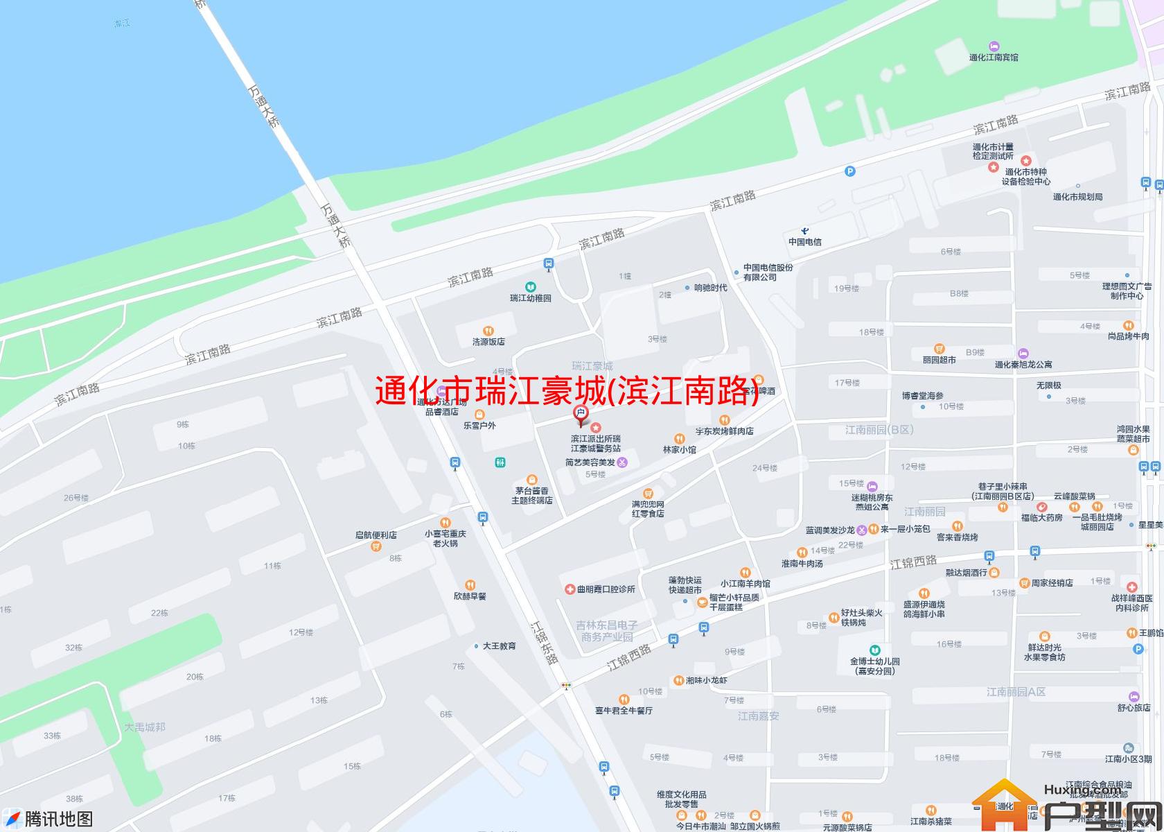 瑞江豪城(滨江南路)小区 - 户型网