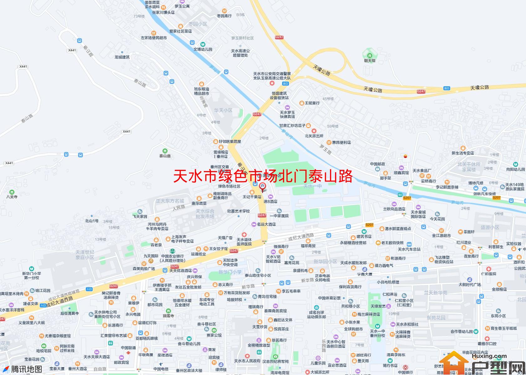 绿色市场北门泰山路小区 - 户型网