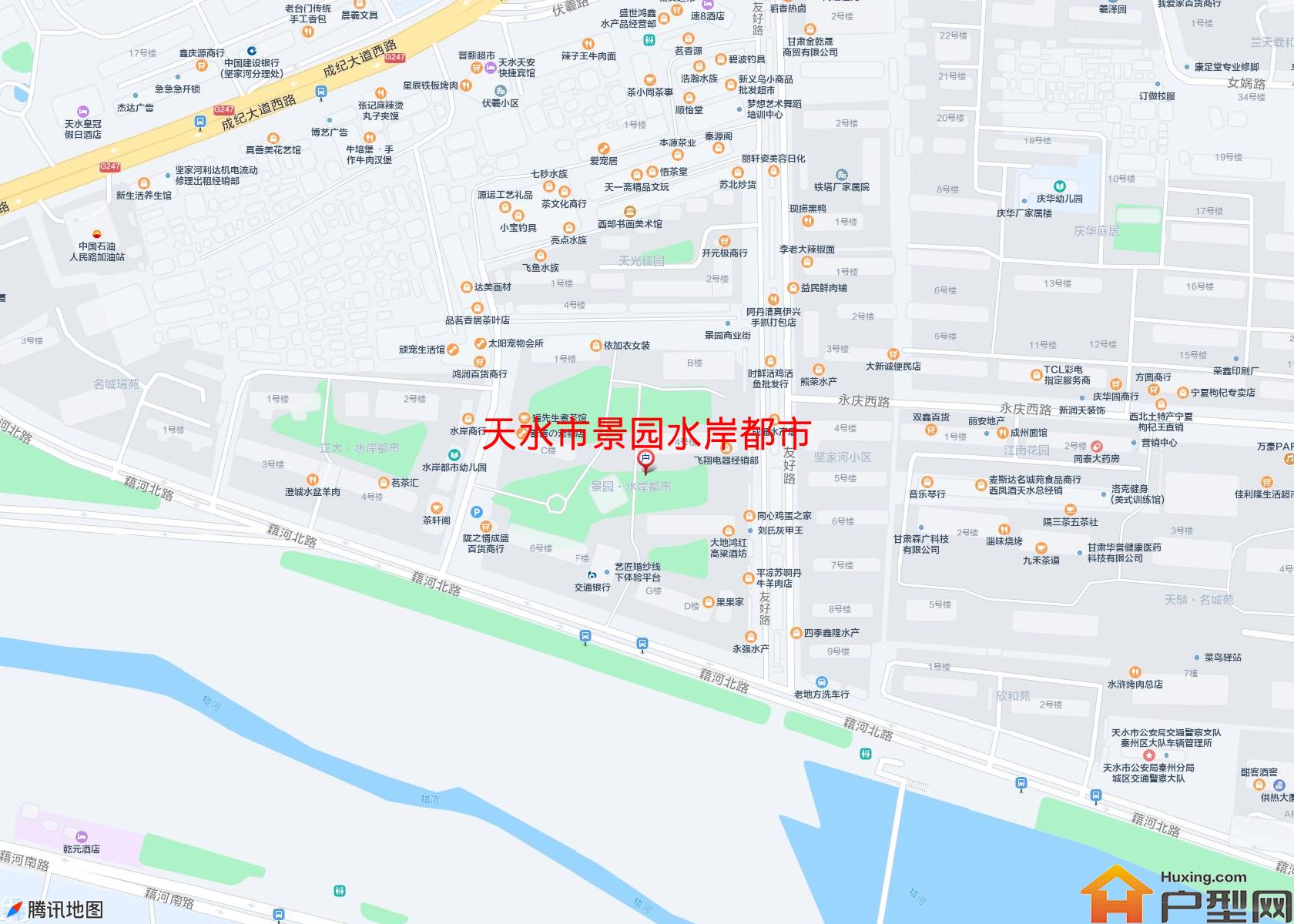 景园水岸都市小区 - 户型网