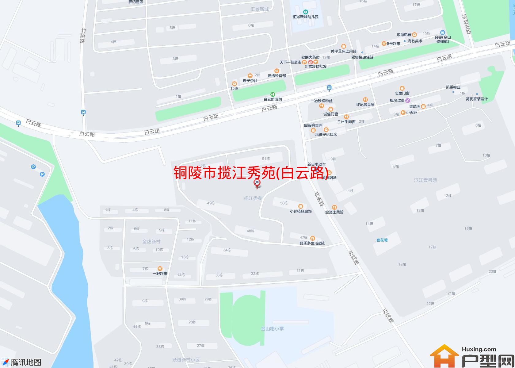 揽江秀苑(白云路)小区 - 户型网