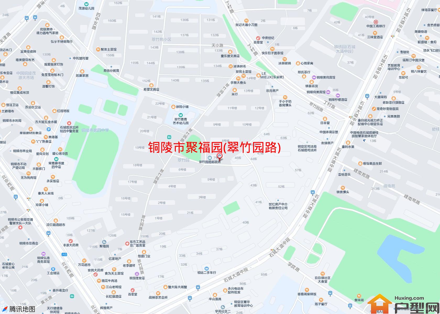 聚福园(翠竹园路)小区 - 户型网