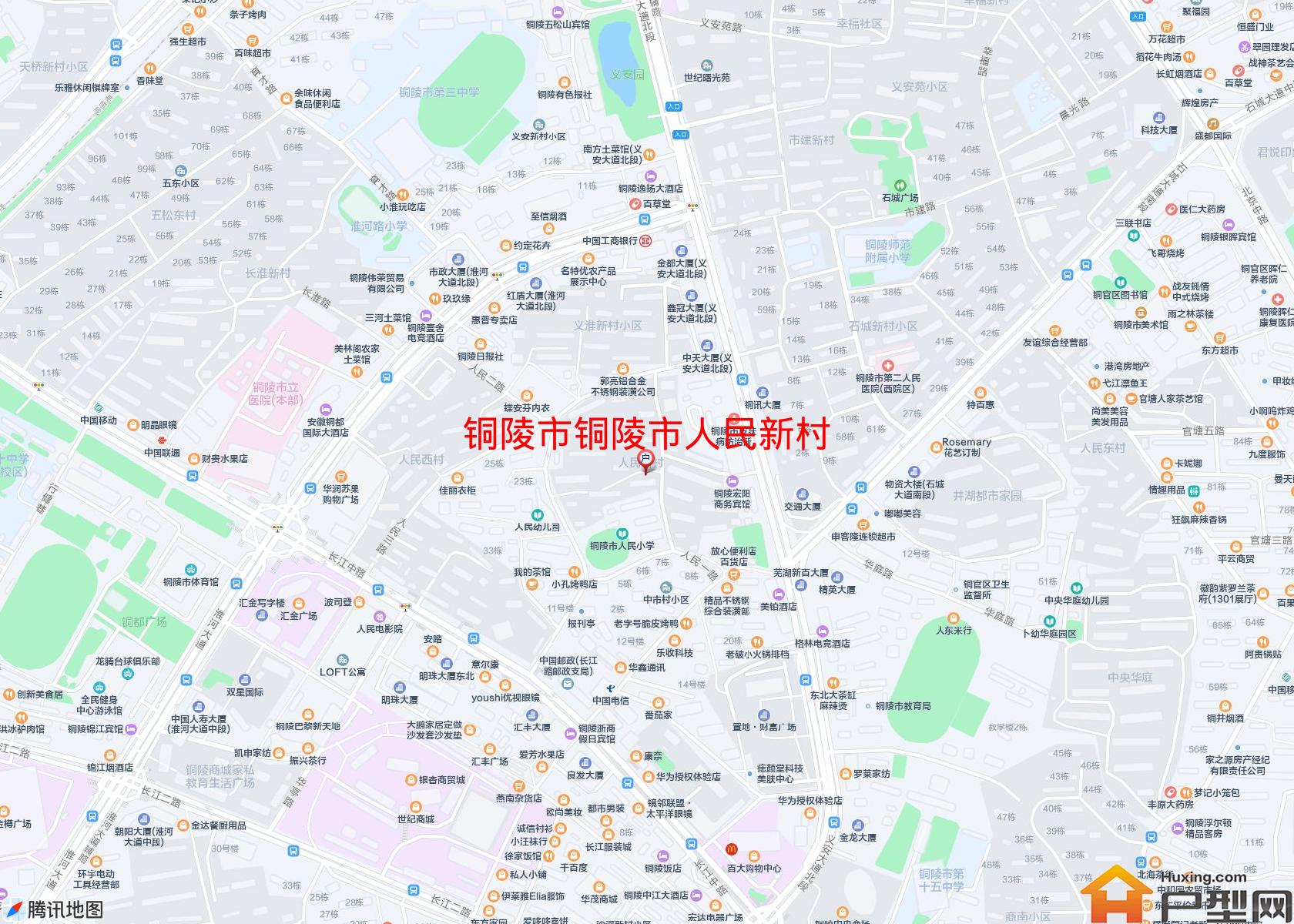 铜陵市人民新村小区 - 户型网