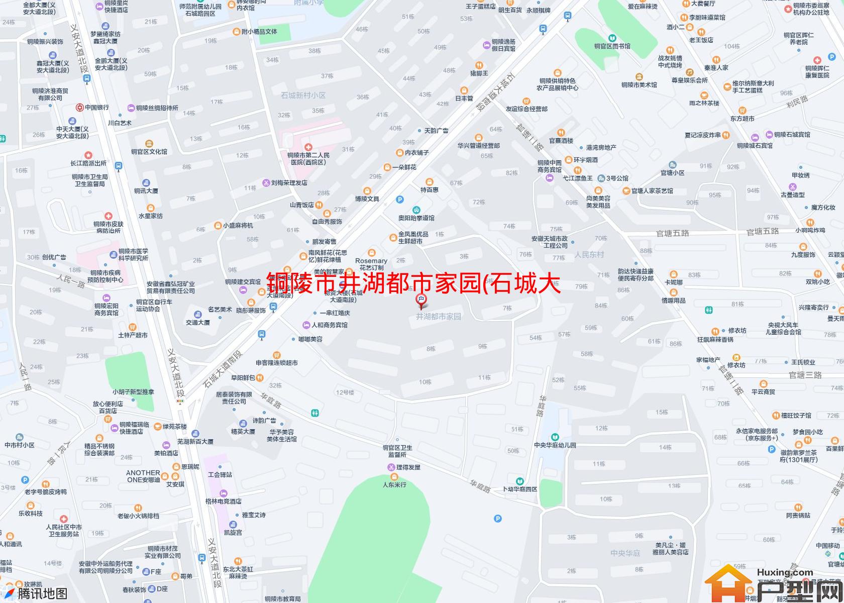 井湖都市家园(石城大道)小区 - 户型网