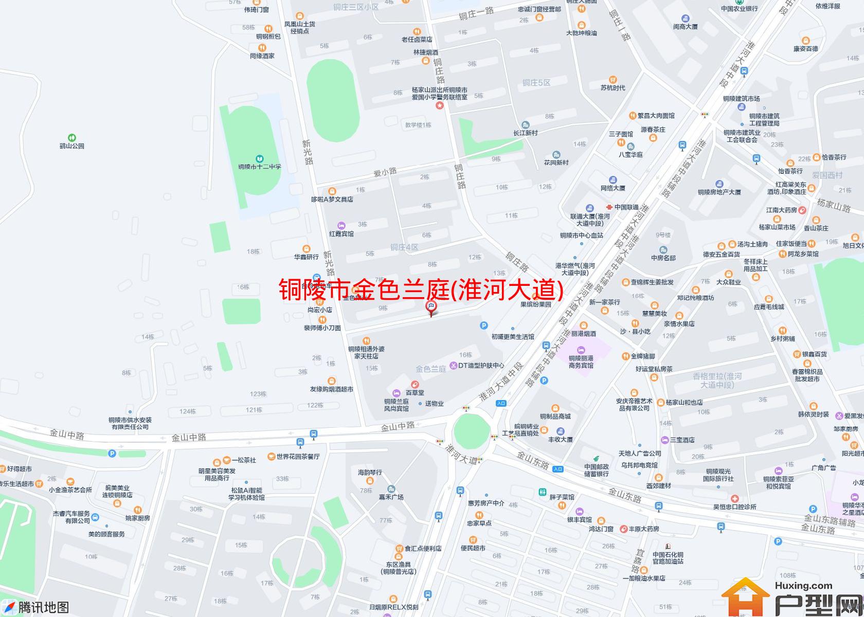 金色兰庭(淮河大道)小区 - 户型网