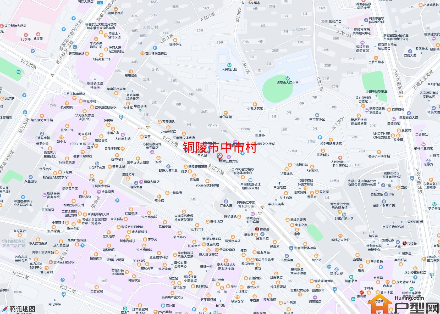 中市村小区 - 户型网