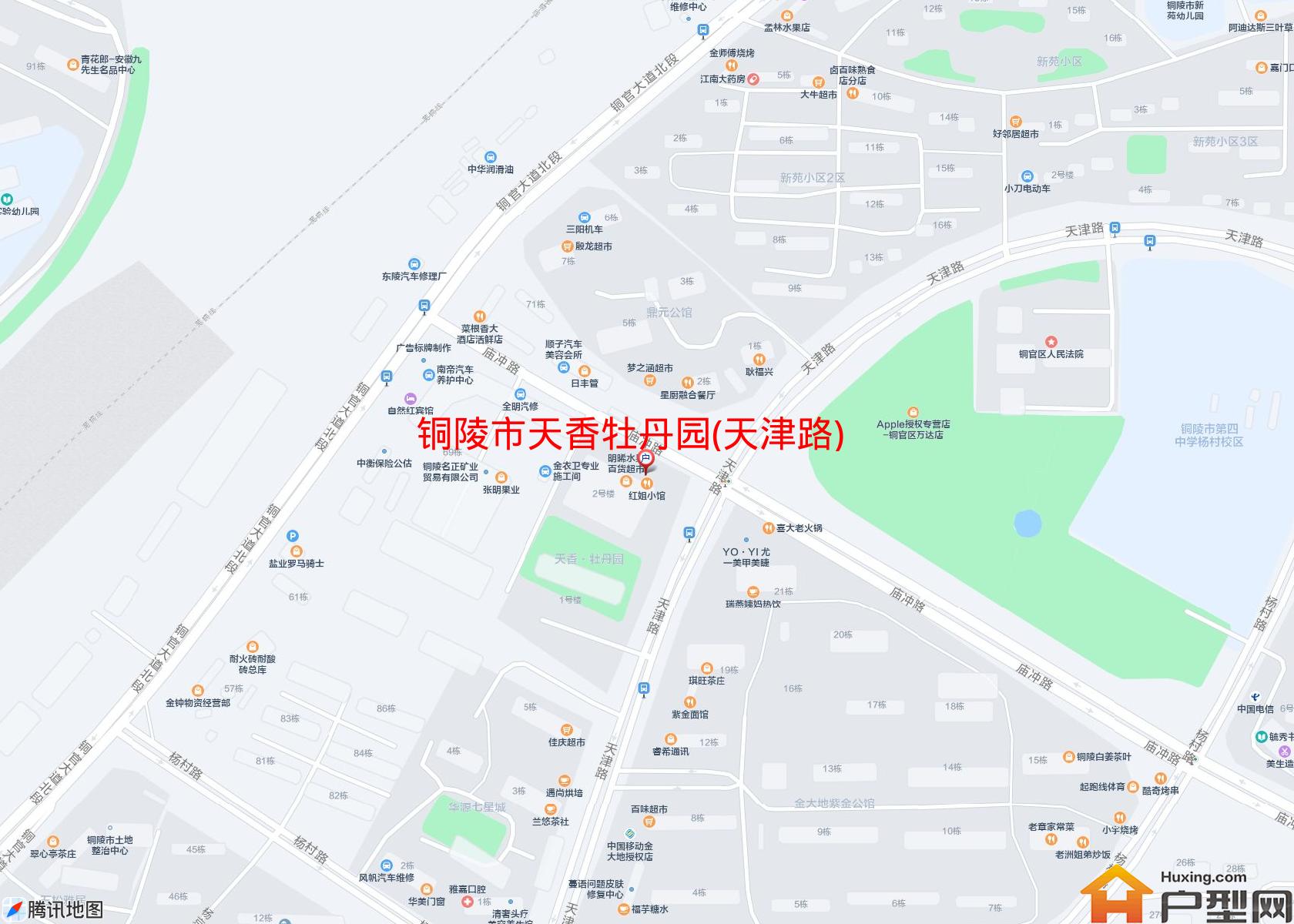 天香牡丹园(天津路)小区 - 户型网