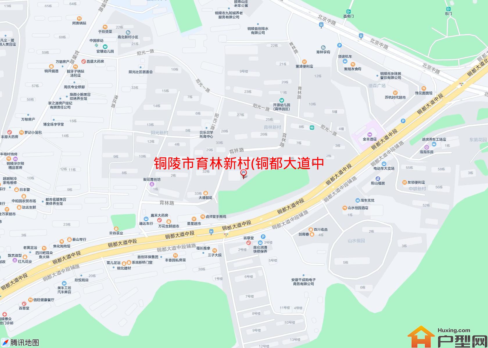 育林新村(铜都大道中段)小区 - 户型网