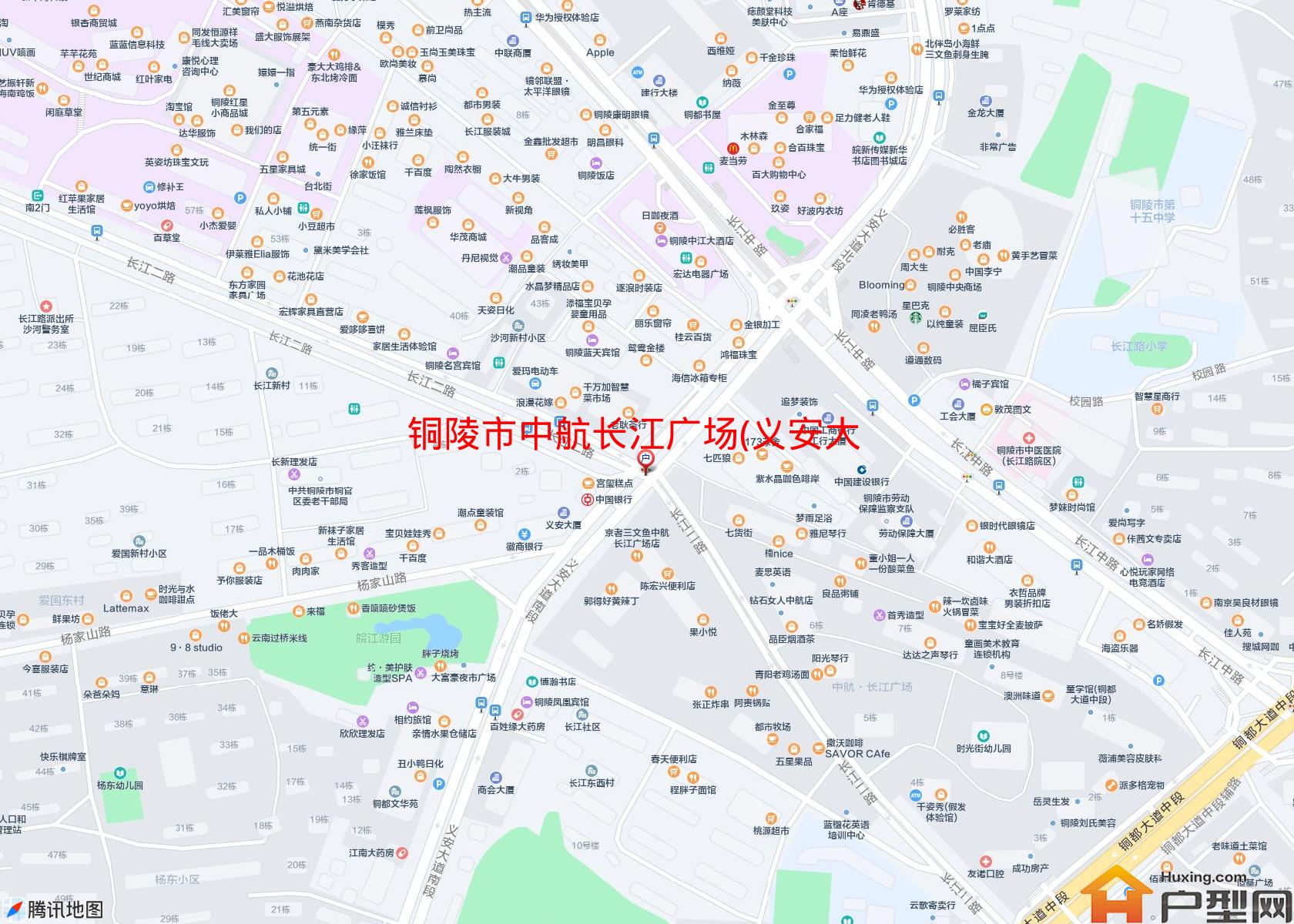 中航长江广场(义安大道)小区 - 户型网
