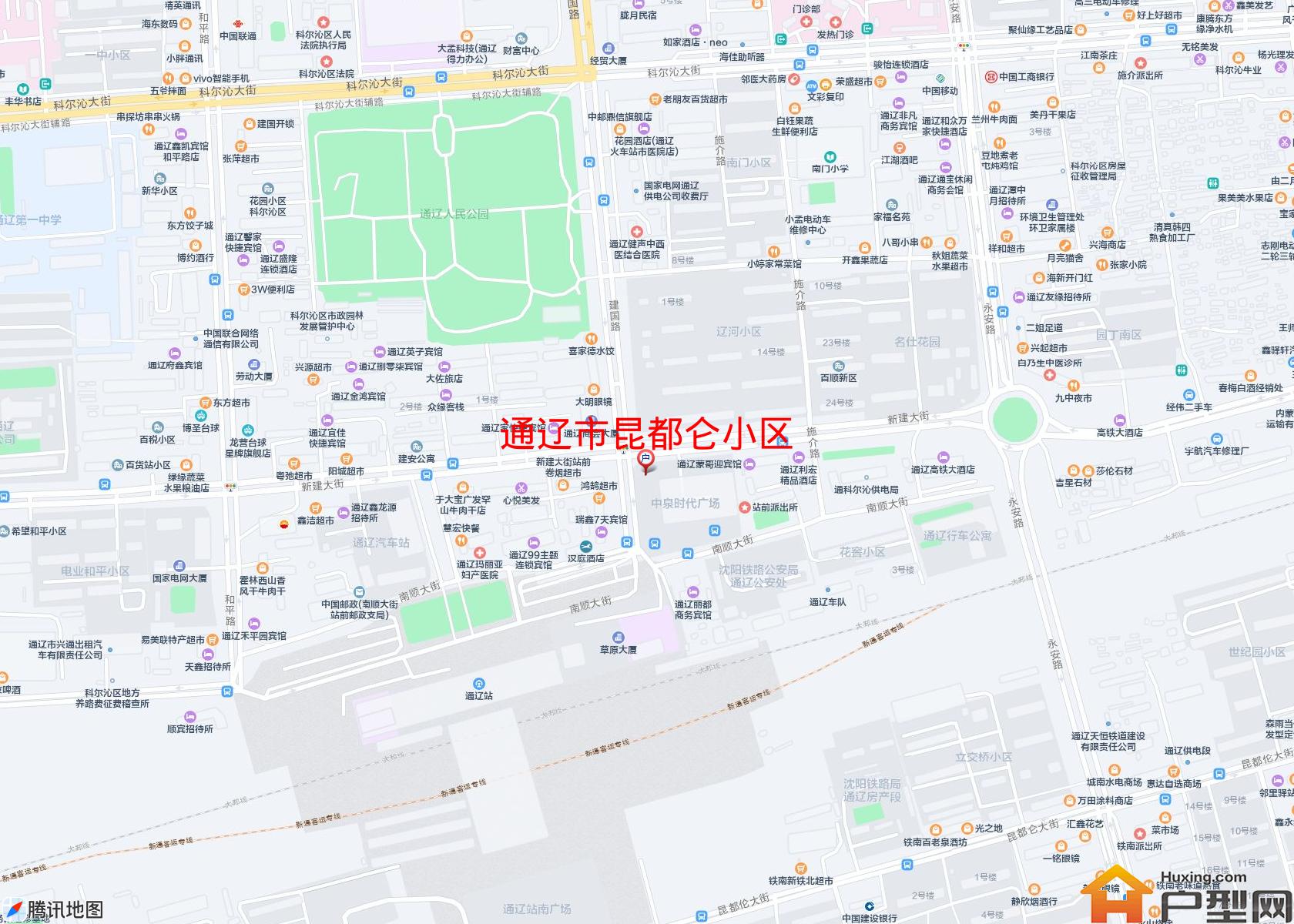 昆都仑小区小区 - 户型网
