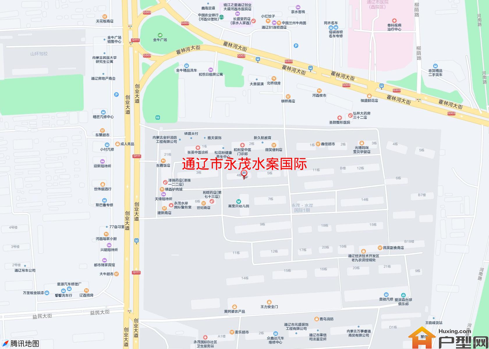 永茂水案国际小区 - 户型网