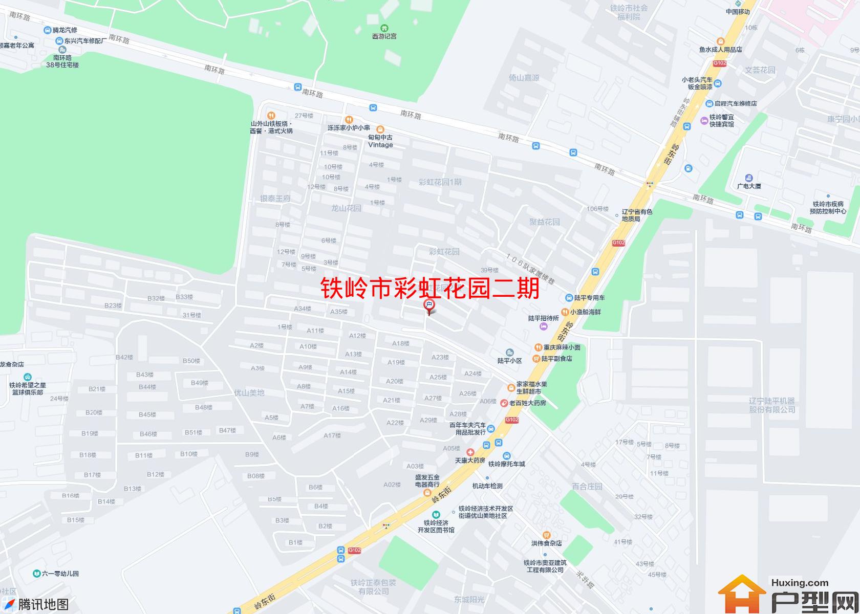 彩虹花园二期小区 - 户型网
