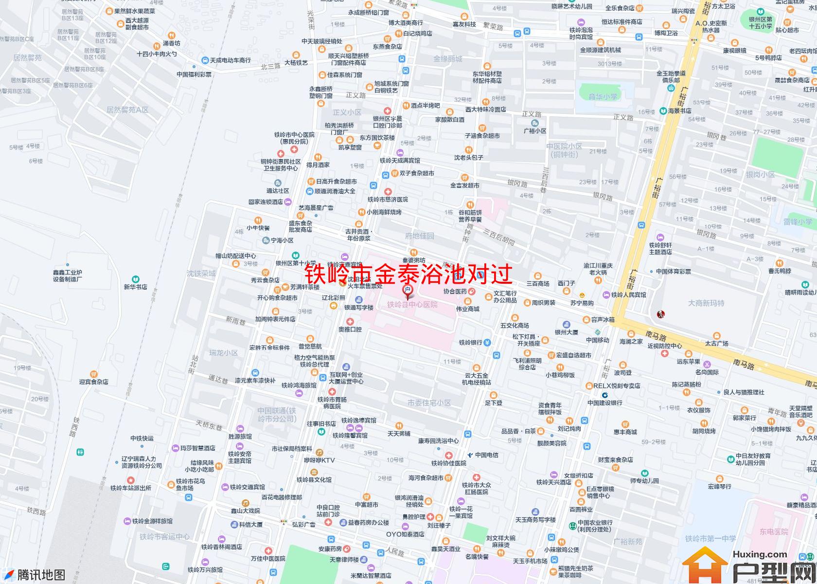 金泰浴池对过小区 - 户型网