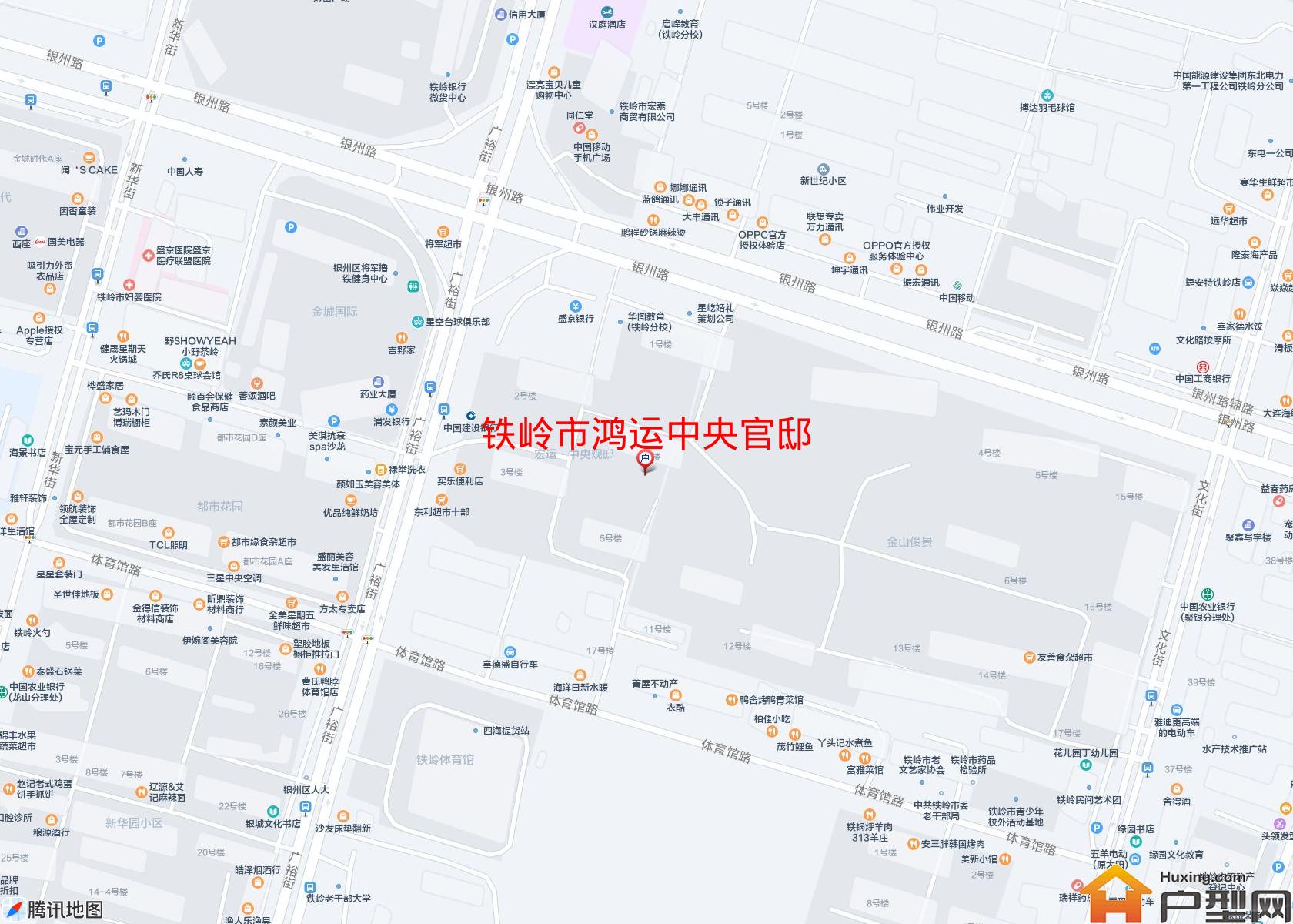 鸿运中央官邸小区 - 户型网