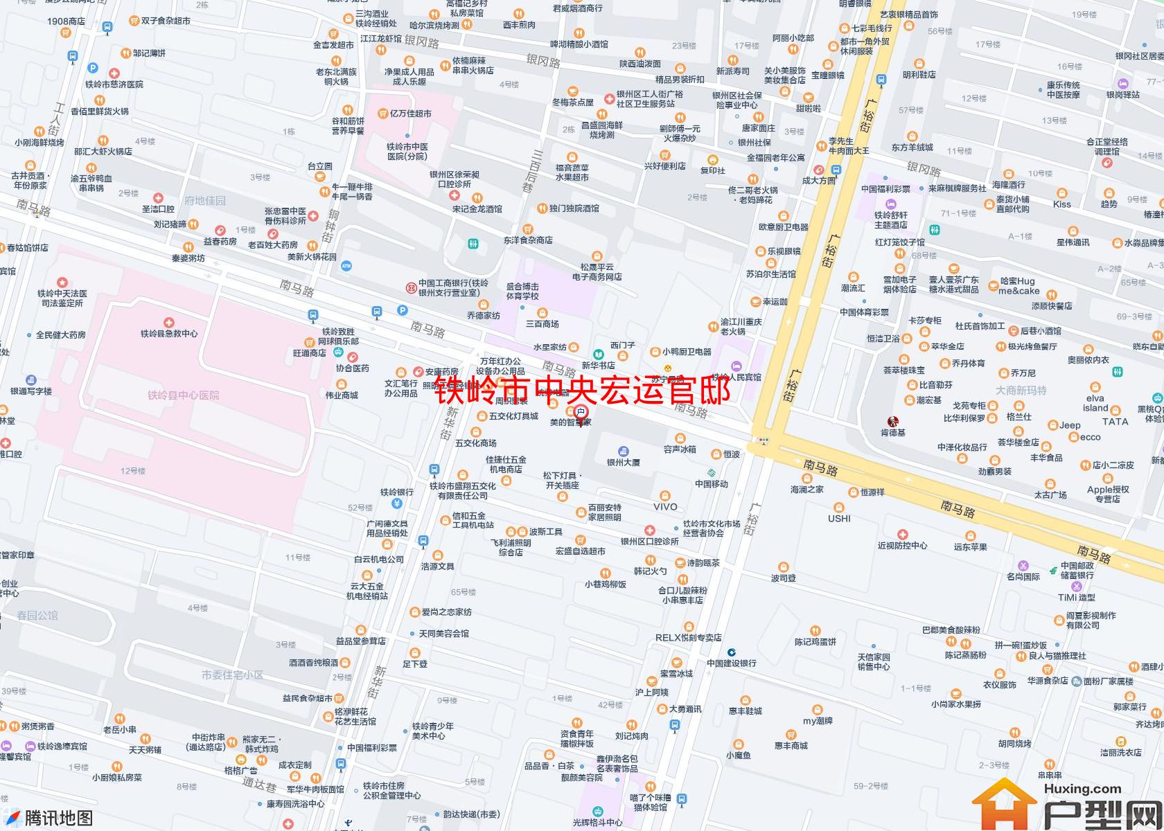 中央宏运官邸小区 - 户型网
