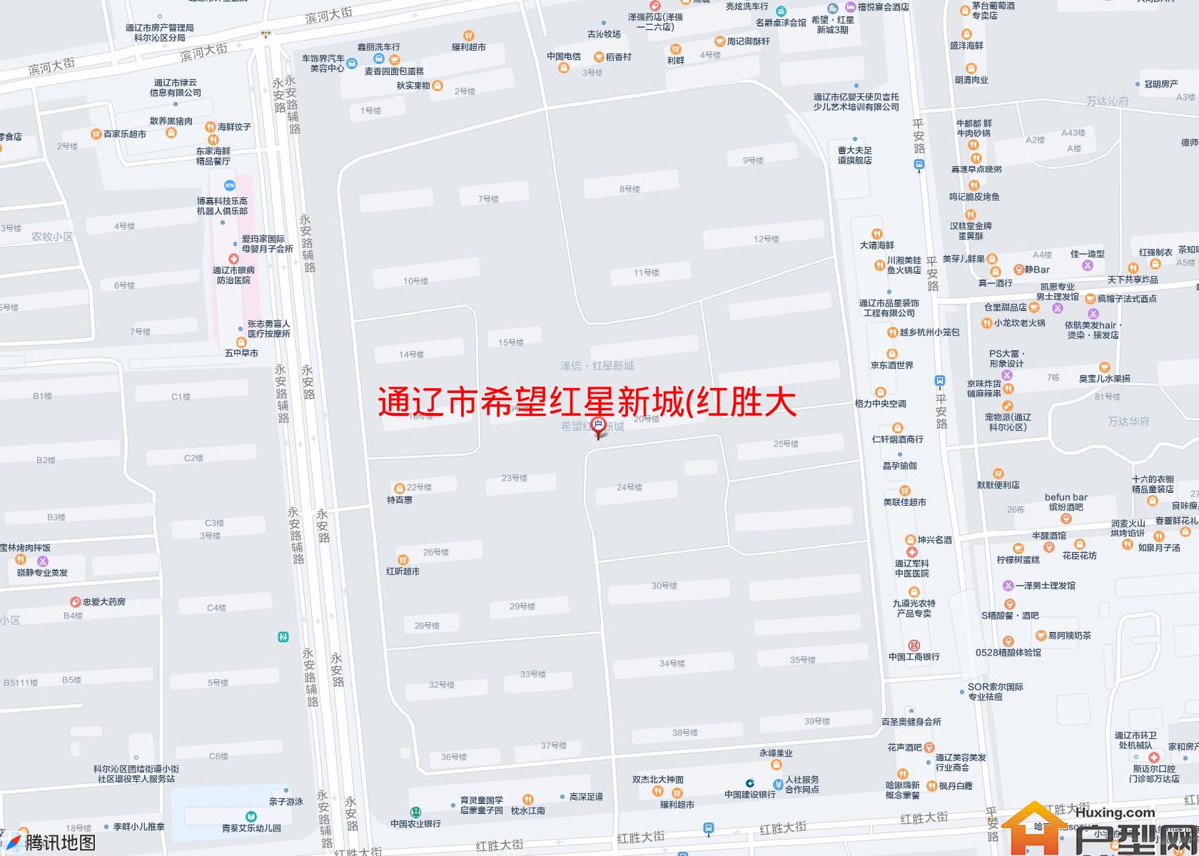 希望红星新城(红胜大街)小区 - 户型网