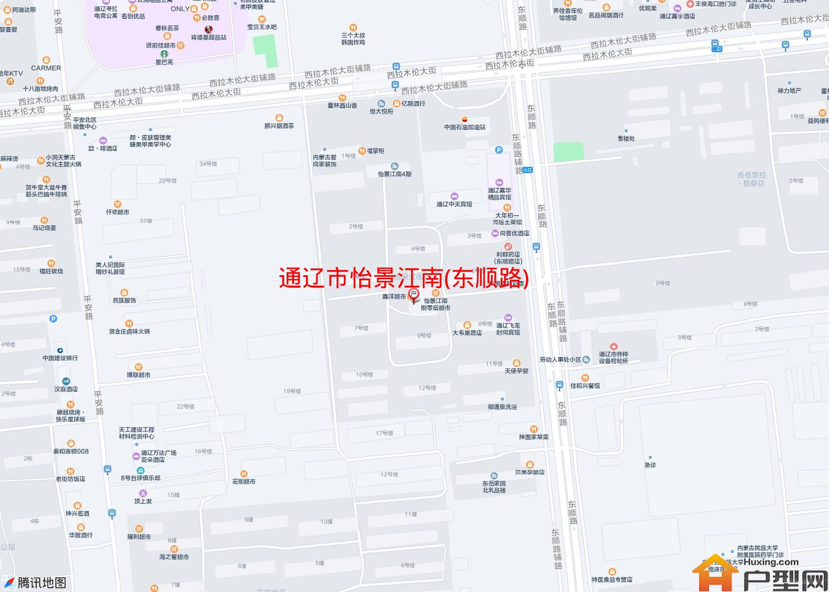 怡景江南(东顺路)小区 - 户型网