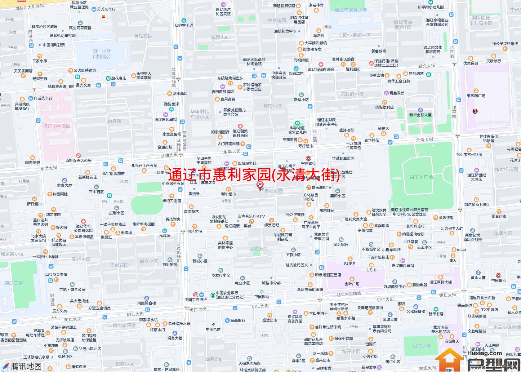 惠利家园(永清大街)小区 - 户型网