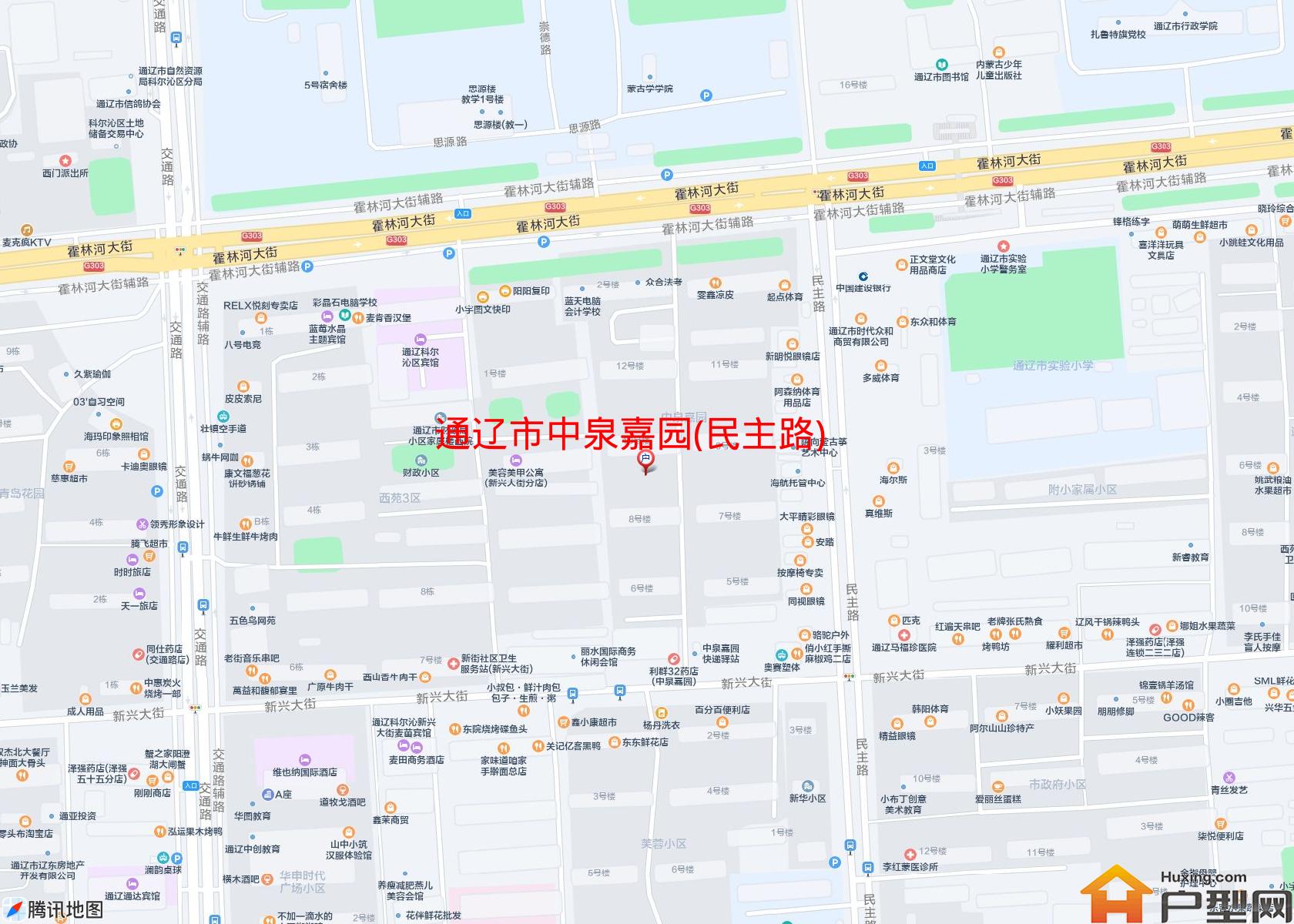 中泉嘉园(民主路)小区 - 户型网
