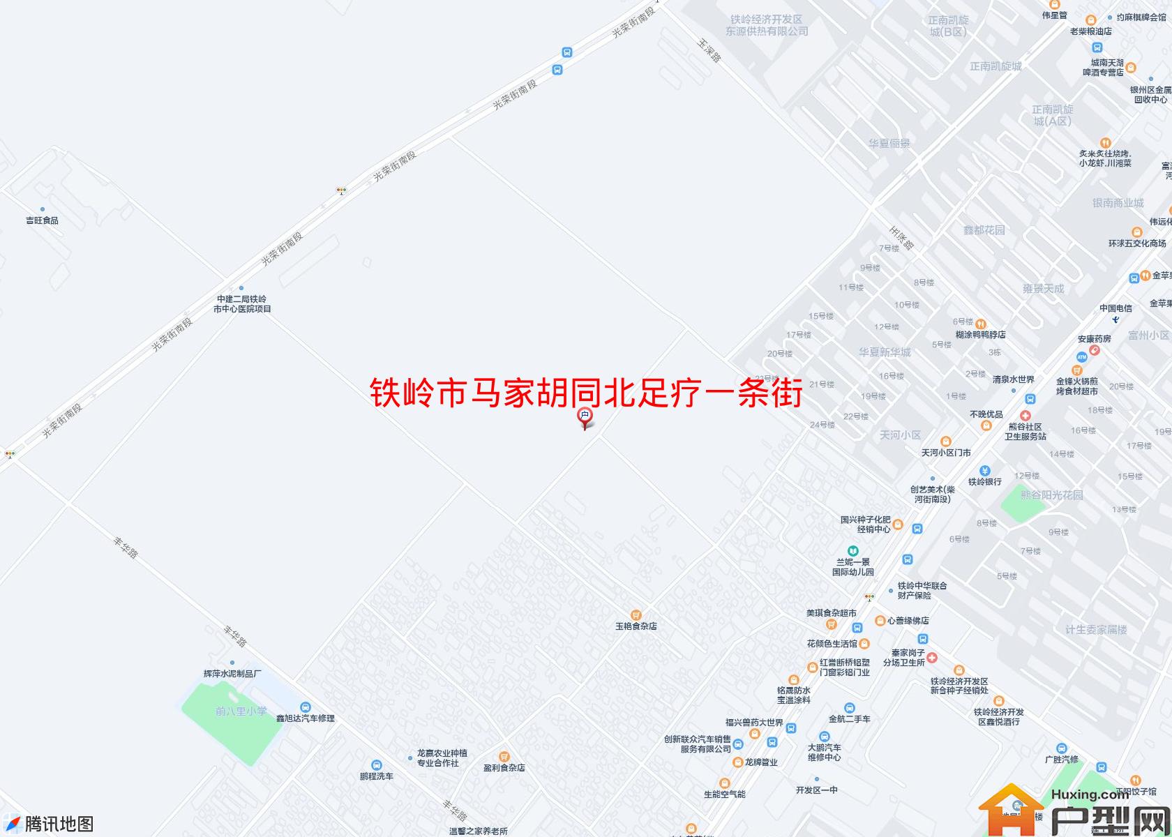 马家胡同北足疗一条街小区 - 户型网