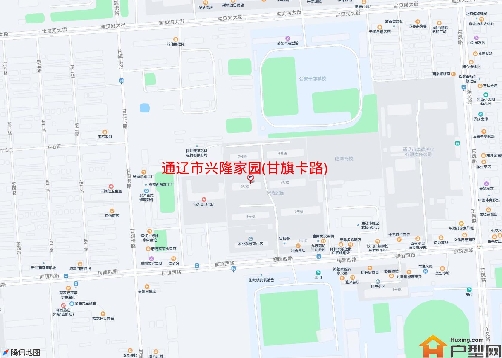 兴隆家园(甘旗卡路)小区 - 户型网
