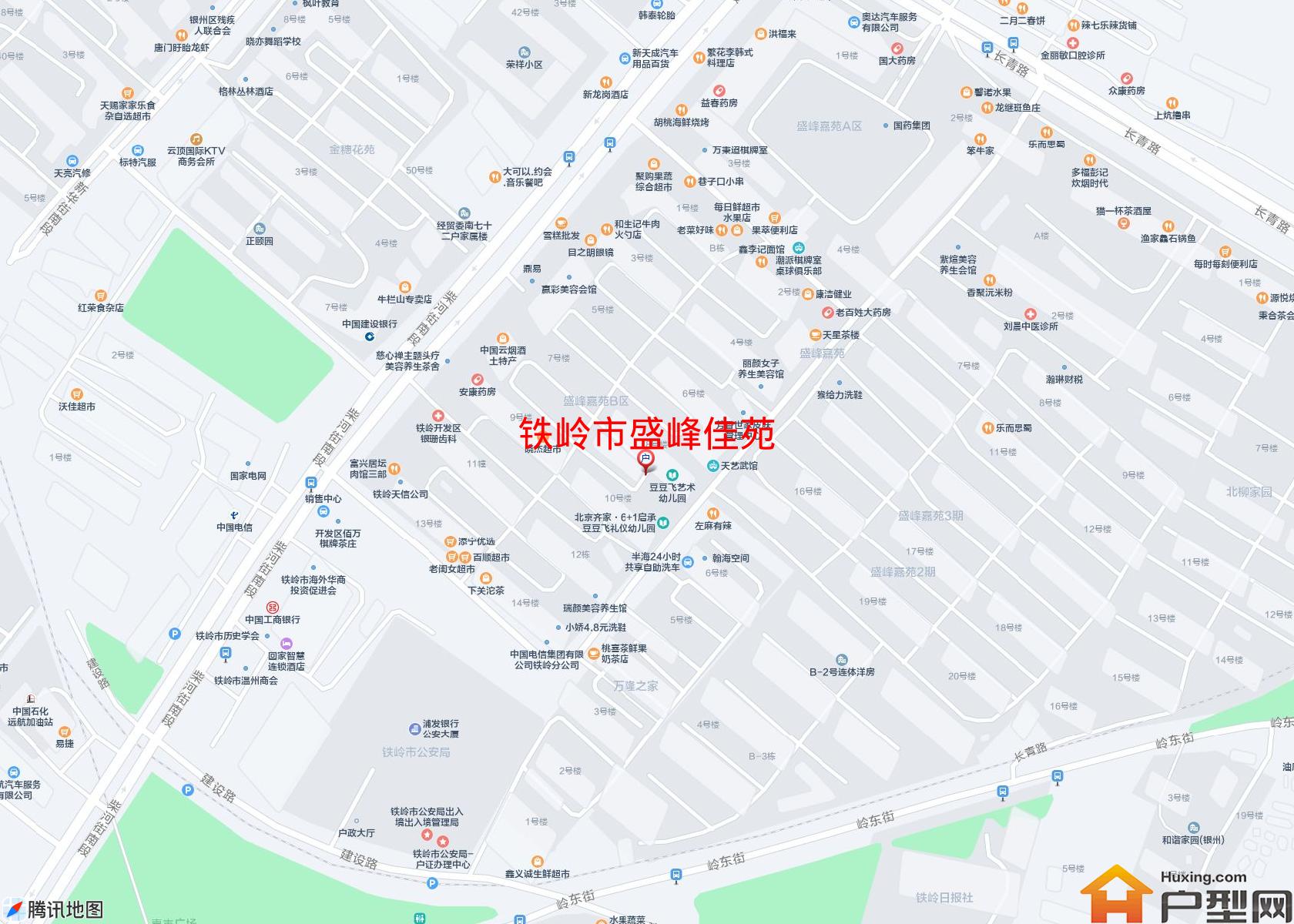 盛峰佳苑小区 - 户型网