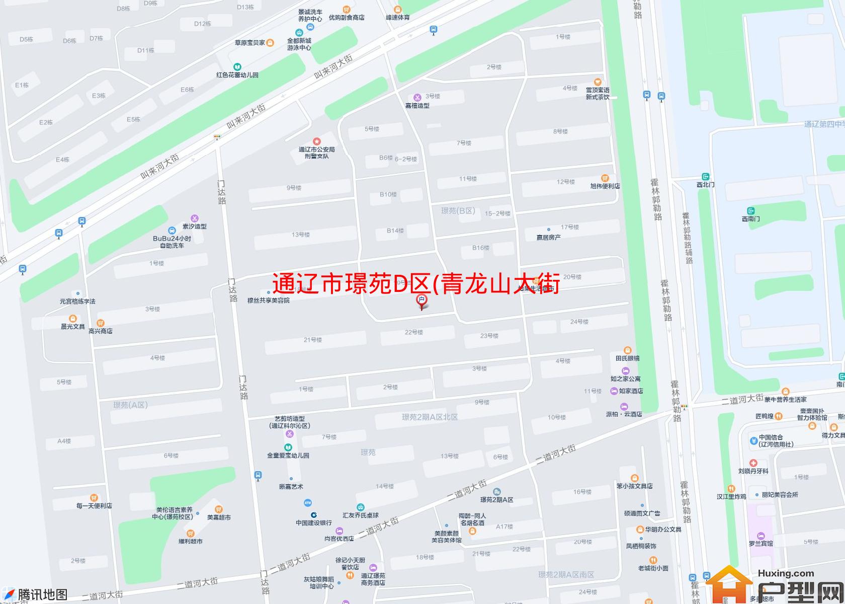 璟苑D区(青龙山大街)小区 - 户型网
