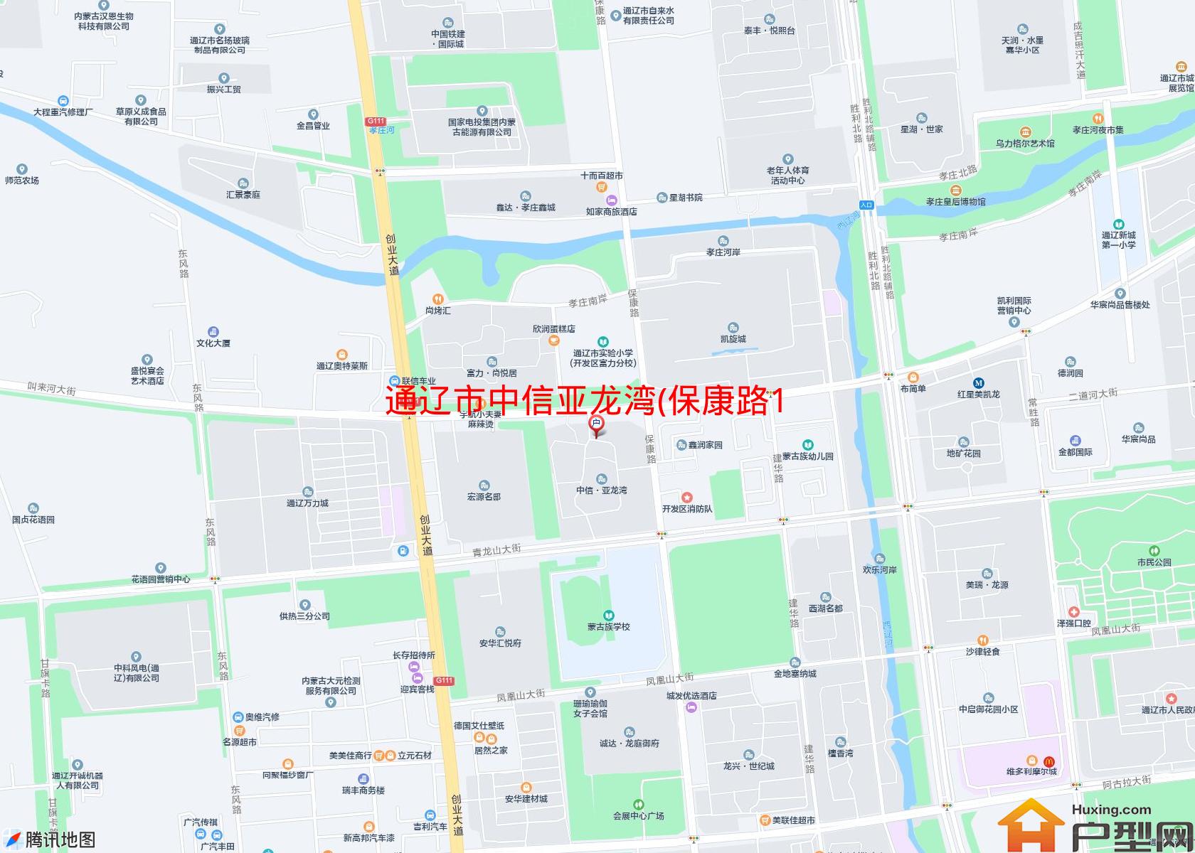 中信亚龙湾(保康路1号)小区 - 户型网