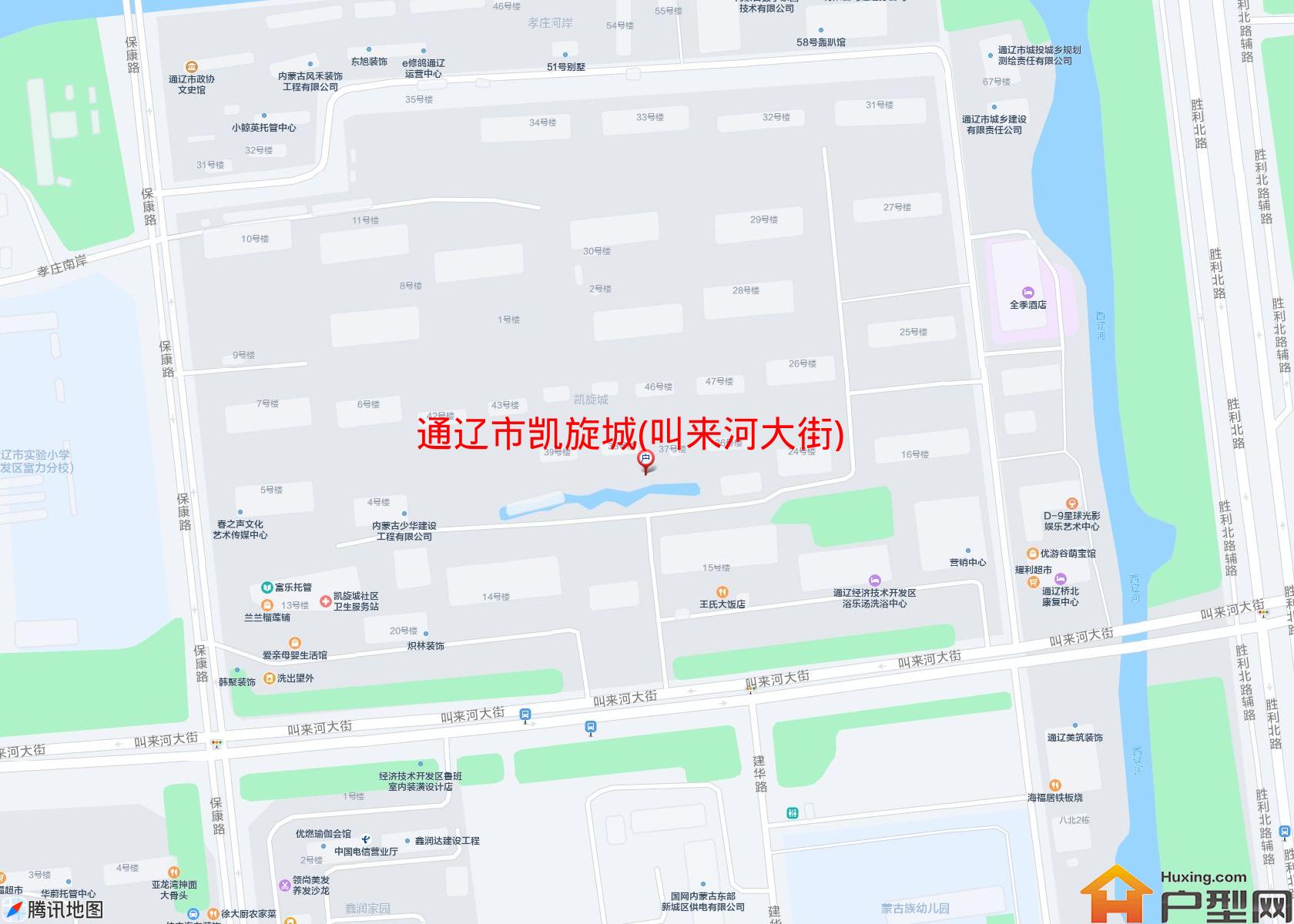 凯旋城(叫来河大街)小区 - 户型网
