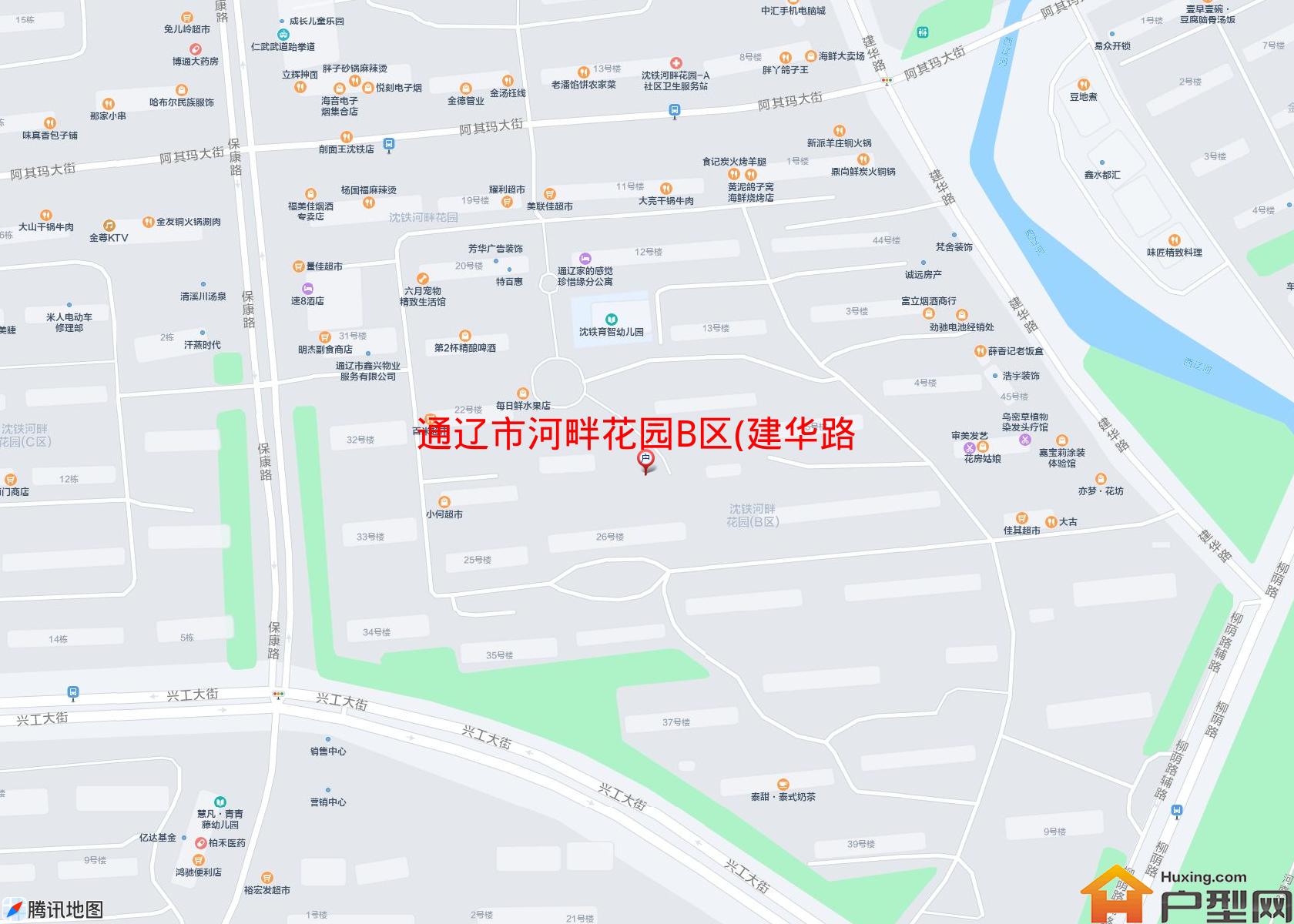 河畔花园B区(建华路)小区 - 户型网