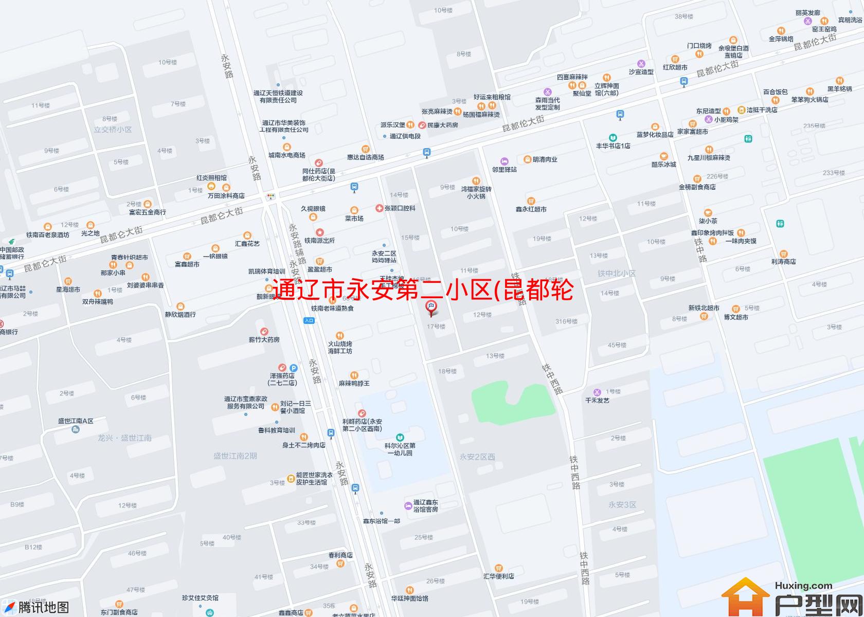 永安第二小区(昆都轮大街)小区 - 户型网
