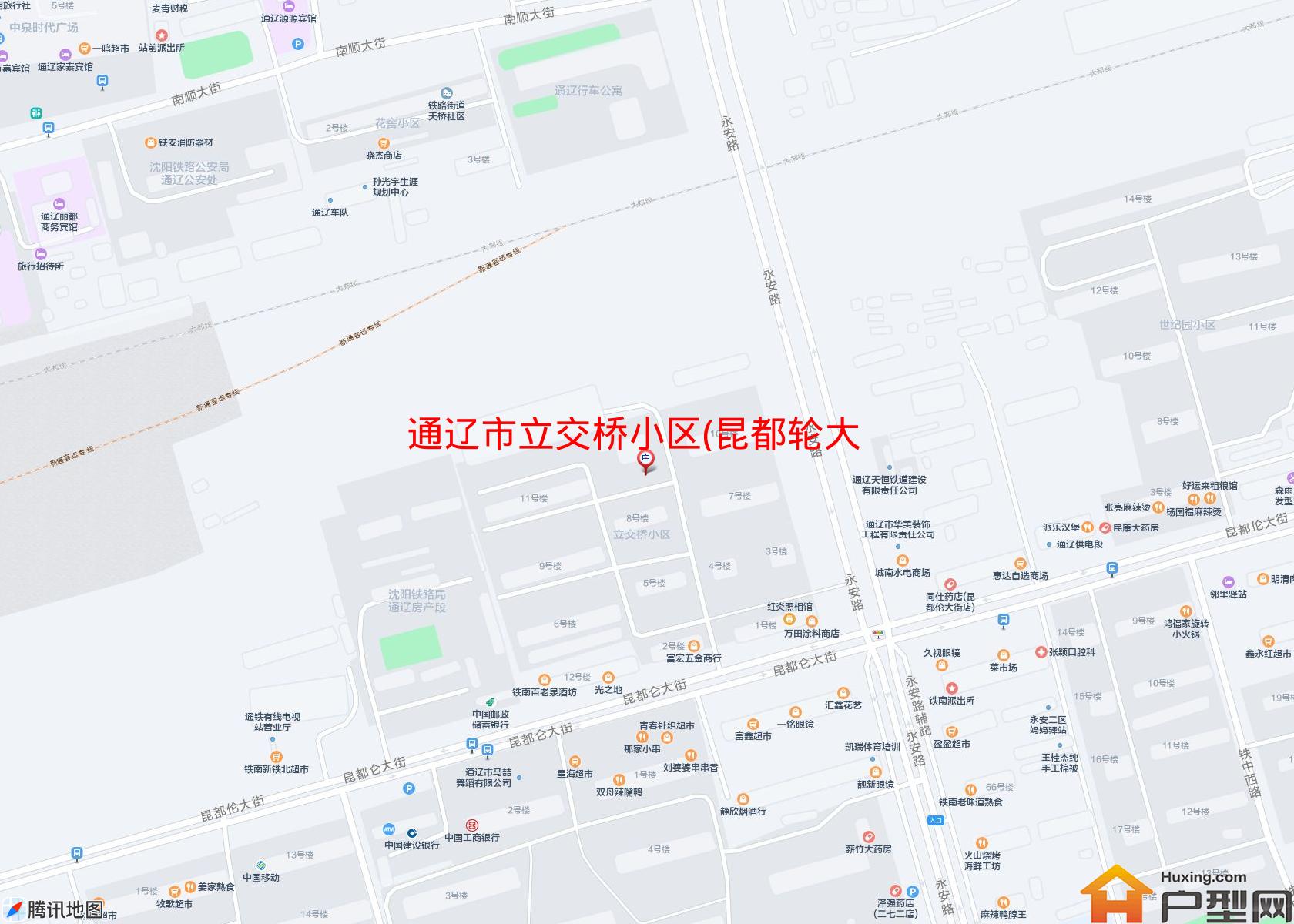 立交桥小区(昆都轮大街)小区 - 户型网