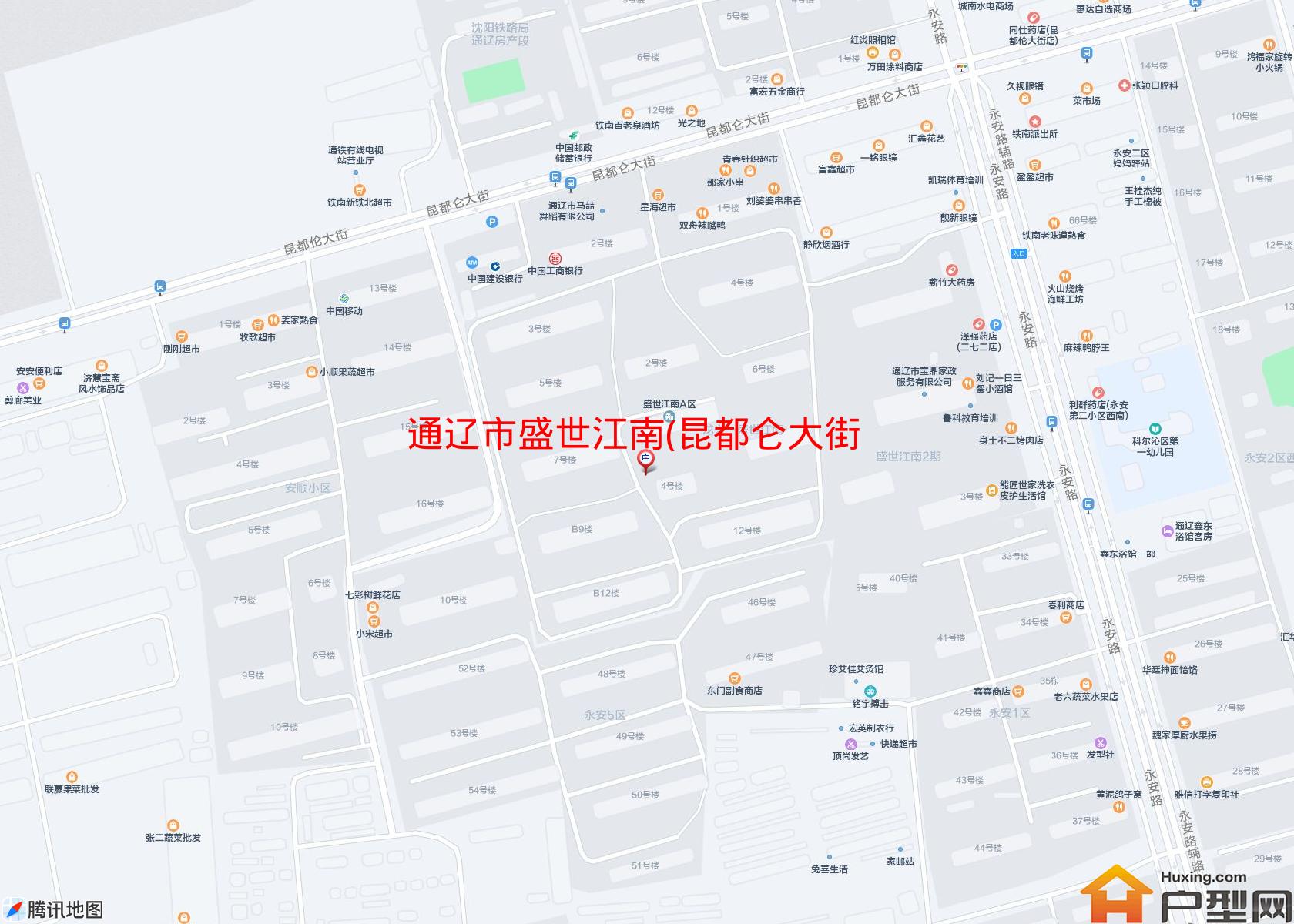 盛世江南(昆都仑大街1018号)小区 - 户型网
