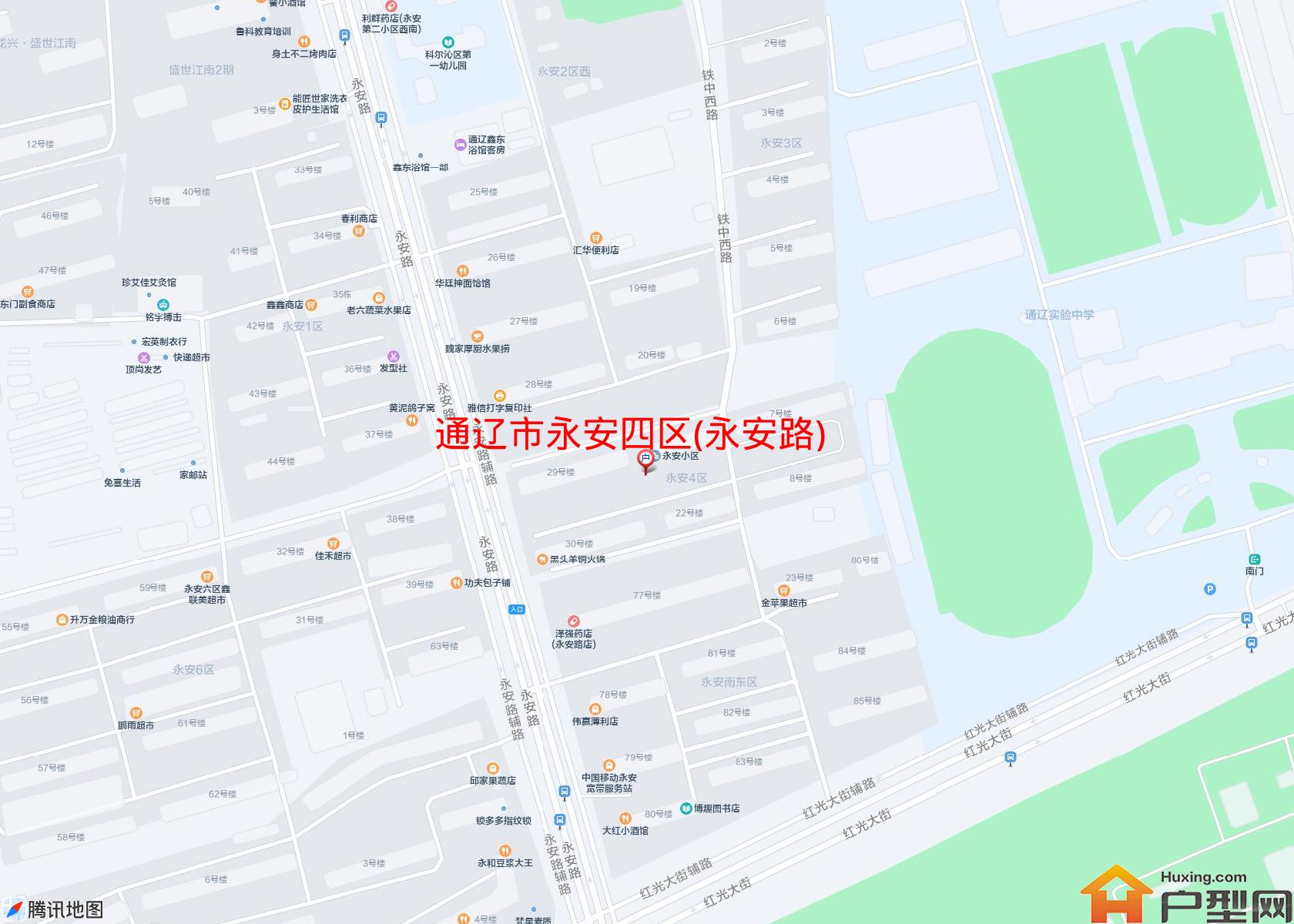 永安四区(永安路)小区 - 户型网