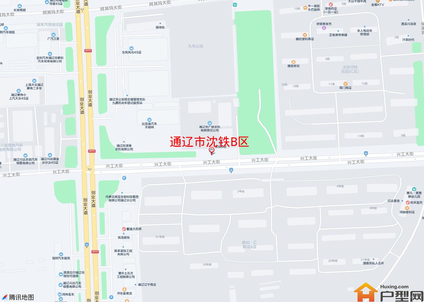 沈铁B区小区 - 户型网