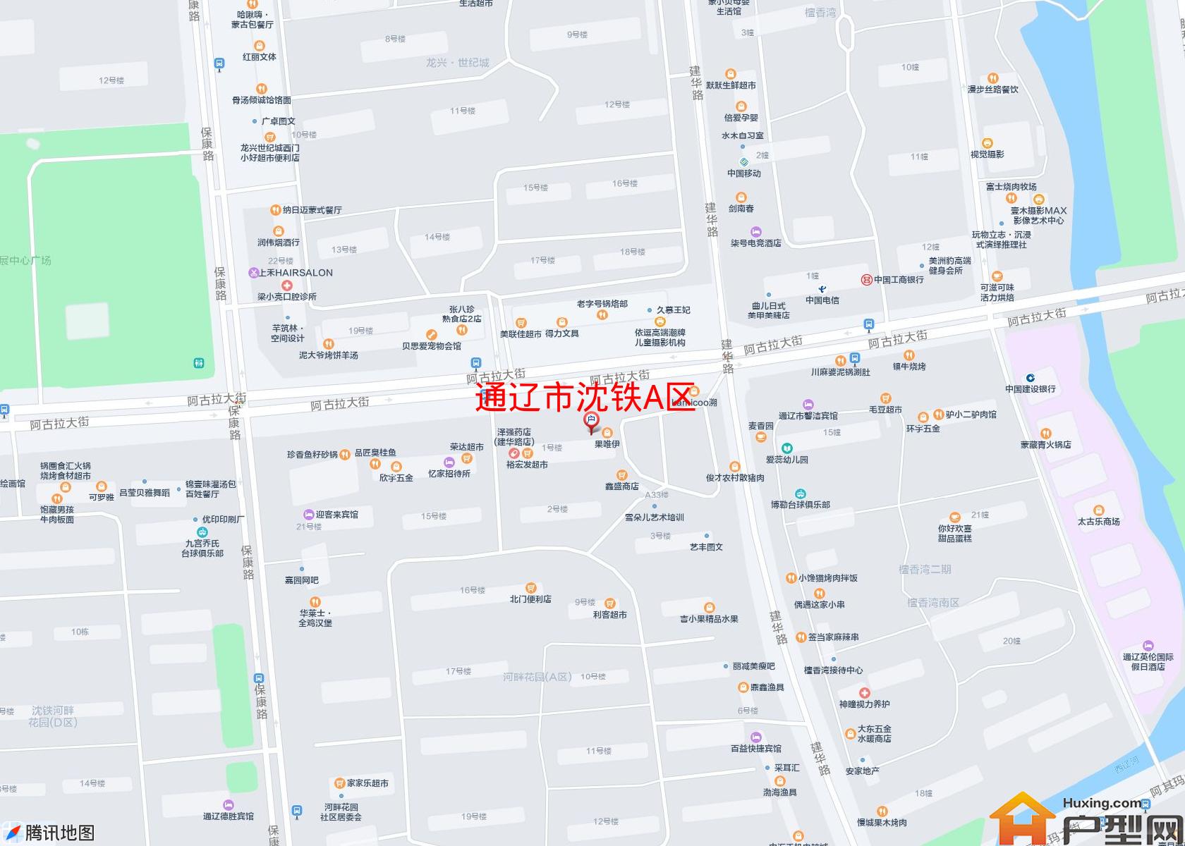 沈铁A区小区 - 户型网