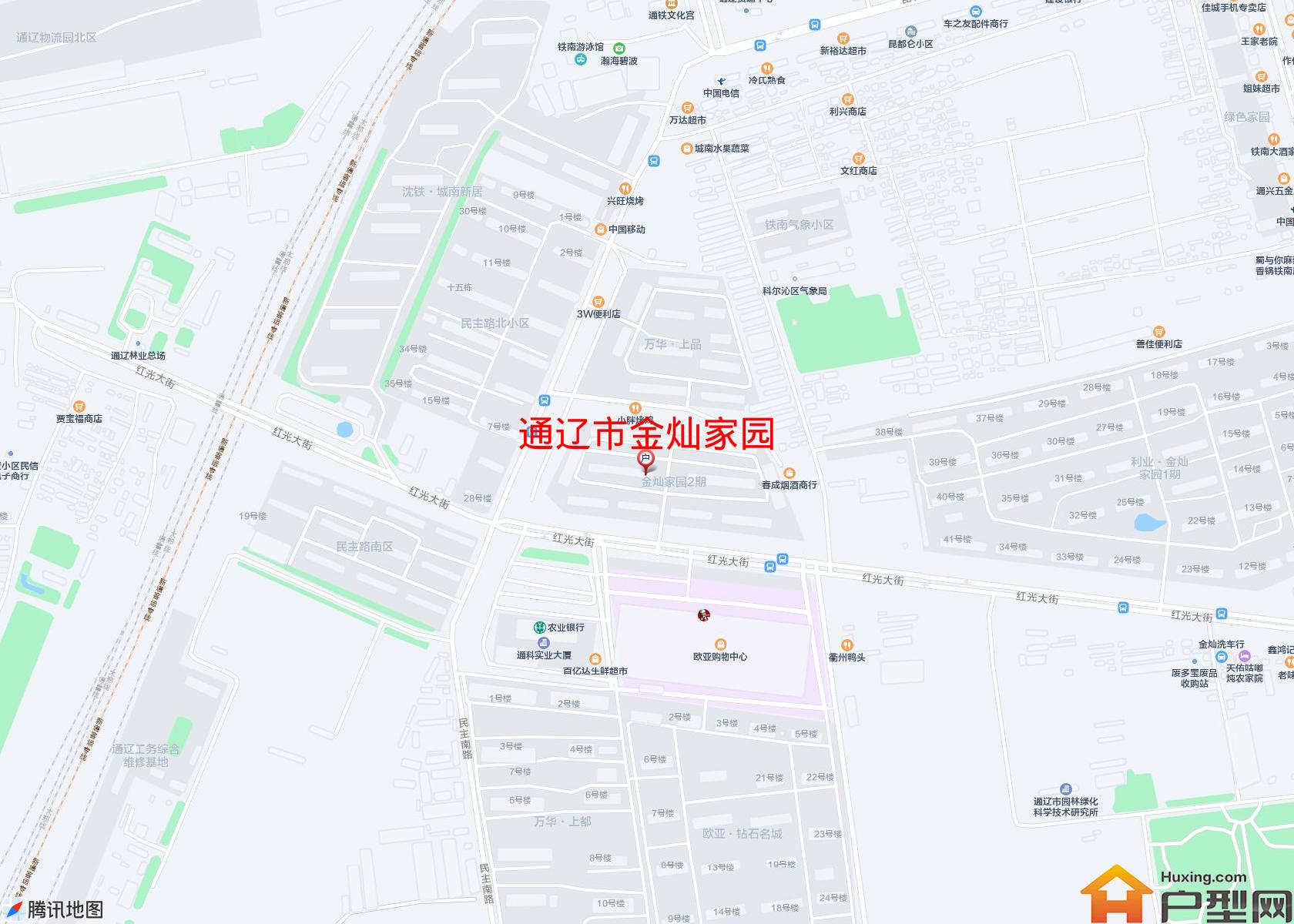 金灿家园小区 - 户型网