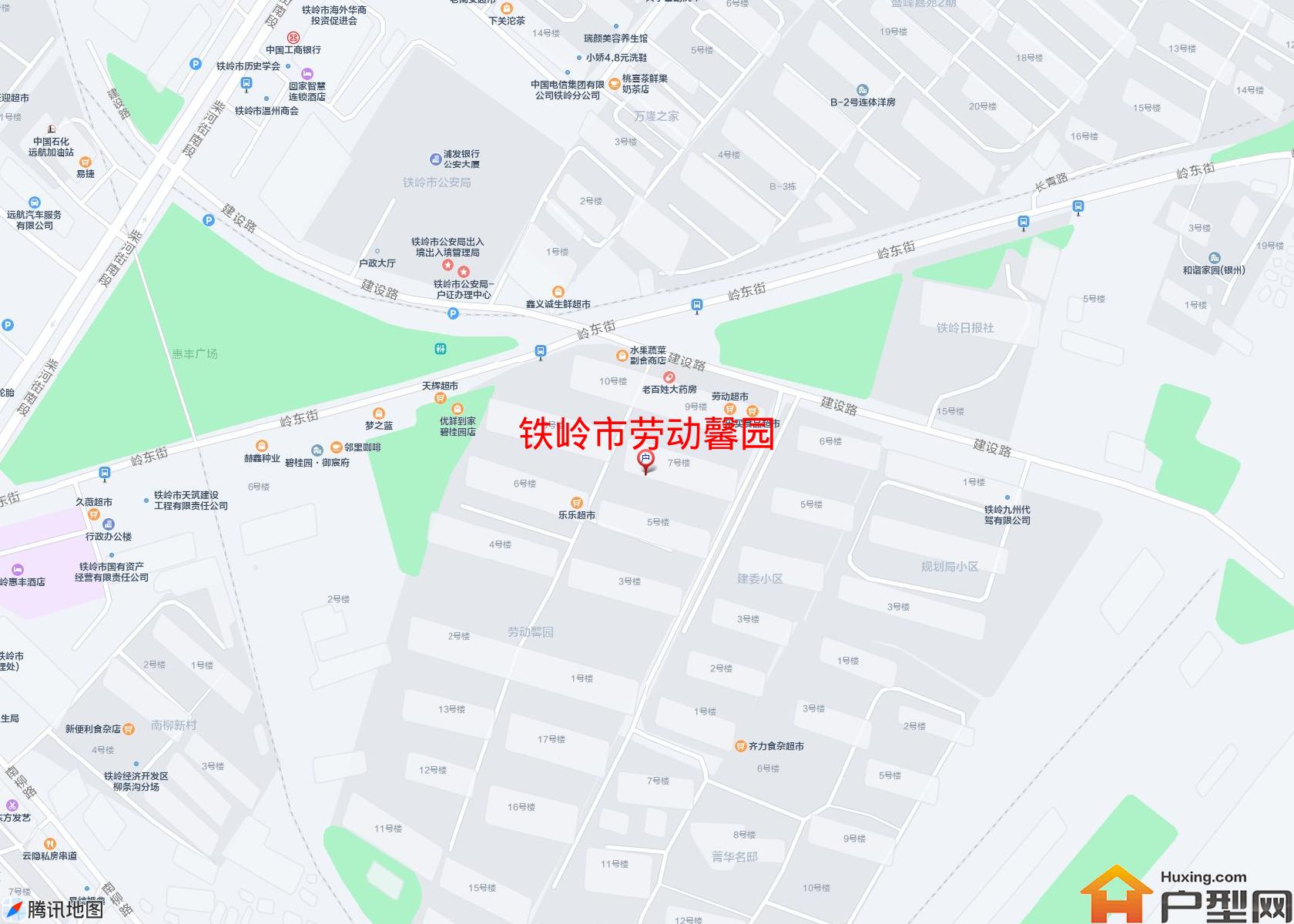 劳动馨园小区 - 户型网
