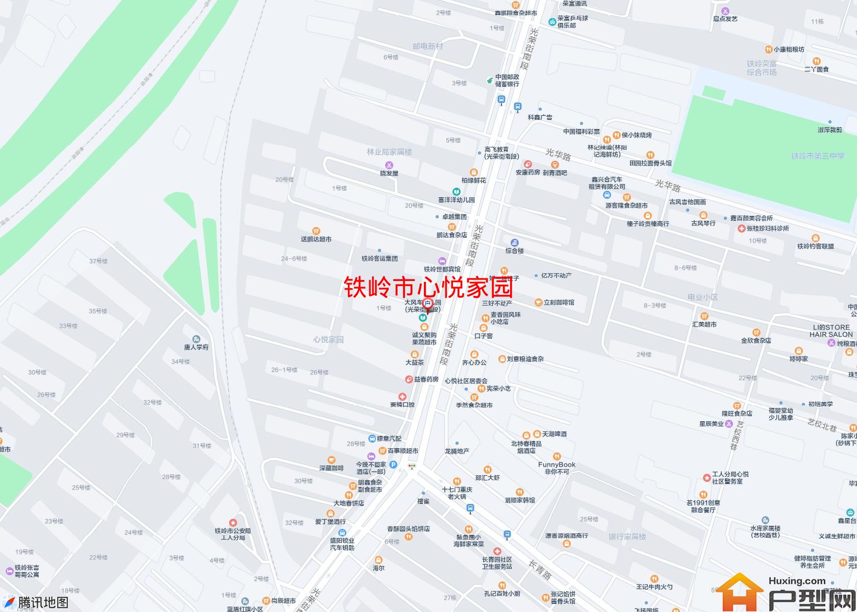 心悦家园小区 - 户型网