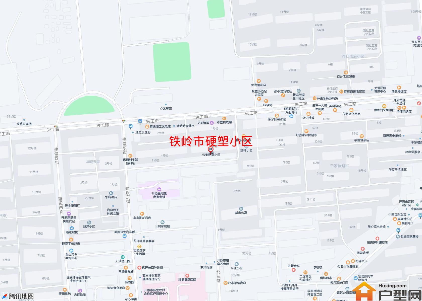 硬塑小区小区 - 户型网