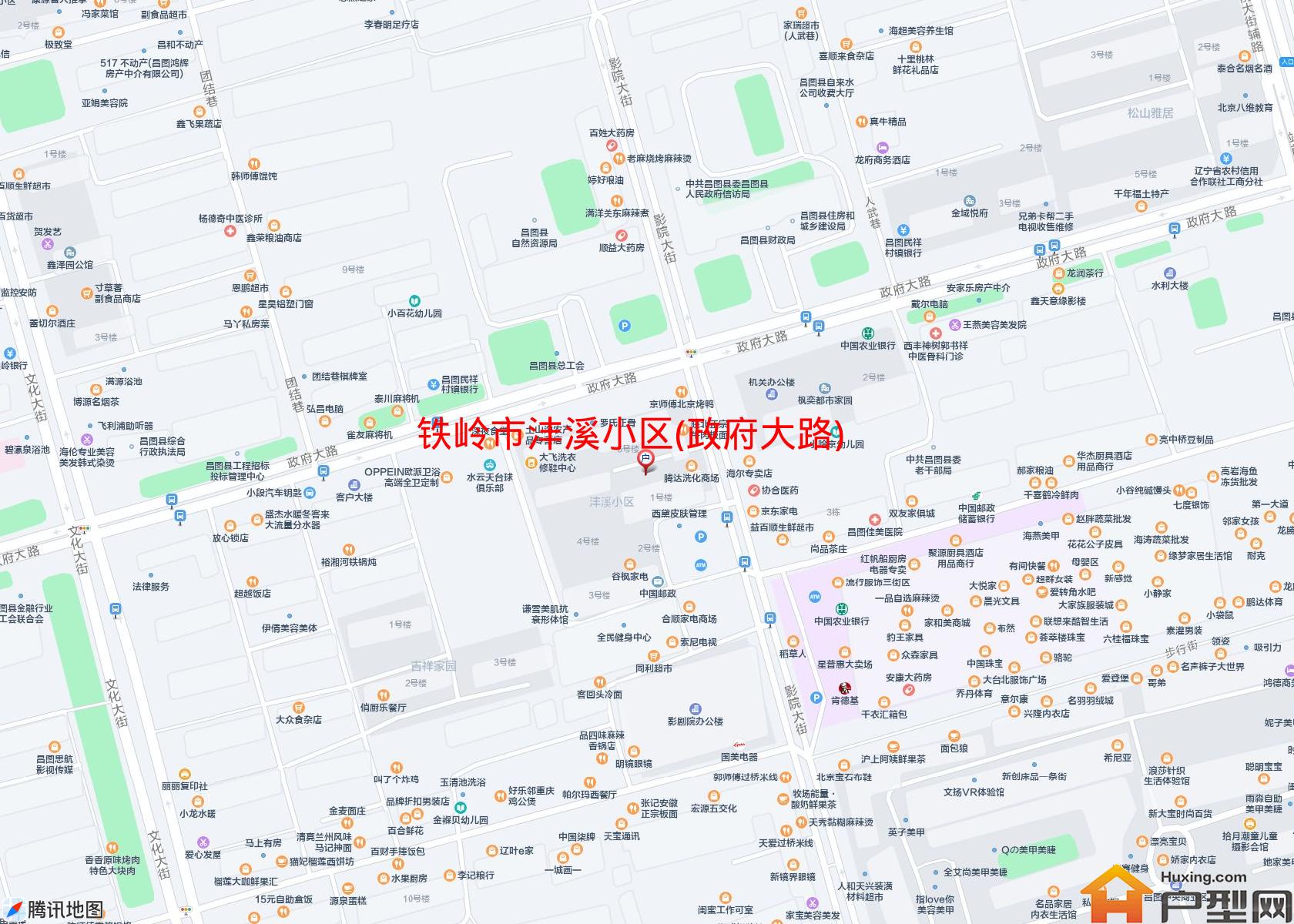 沣溪小区(政府大路)小区 - 户型网
