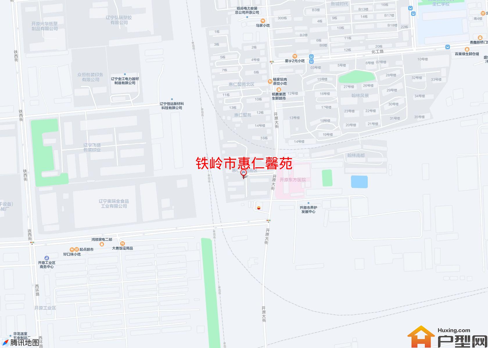 惠仁馨苑小区 - 户型网