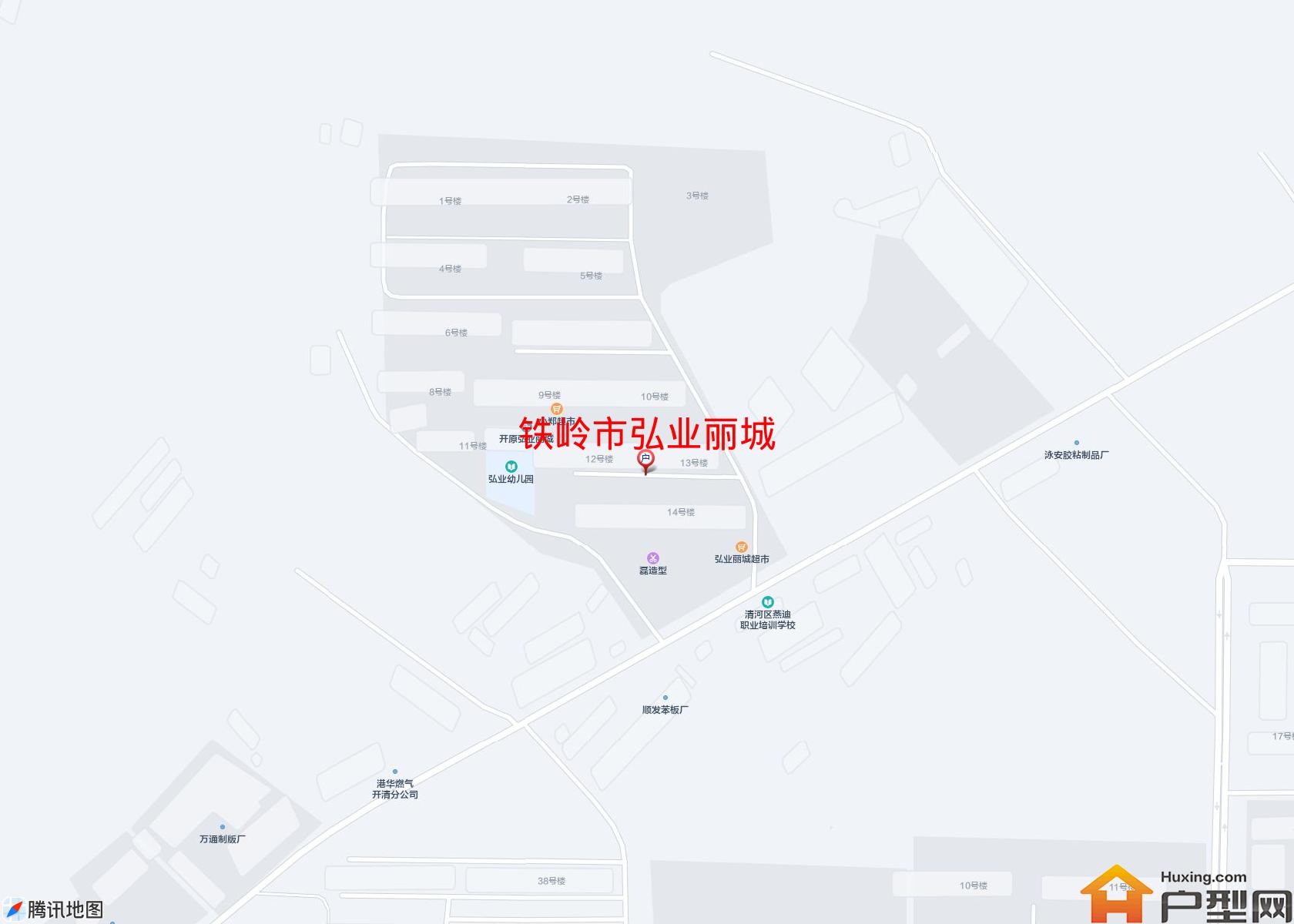 弘业丽城小区 - 户型网